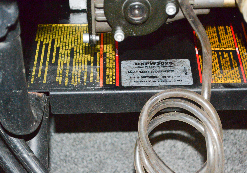 DeWalt Gas-Powered Pressure Washer