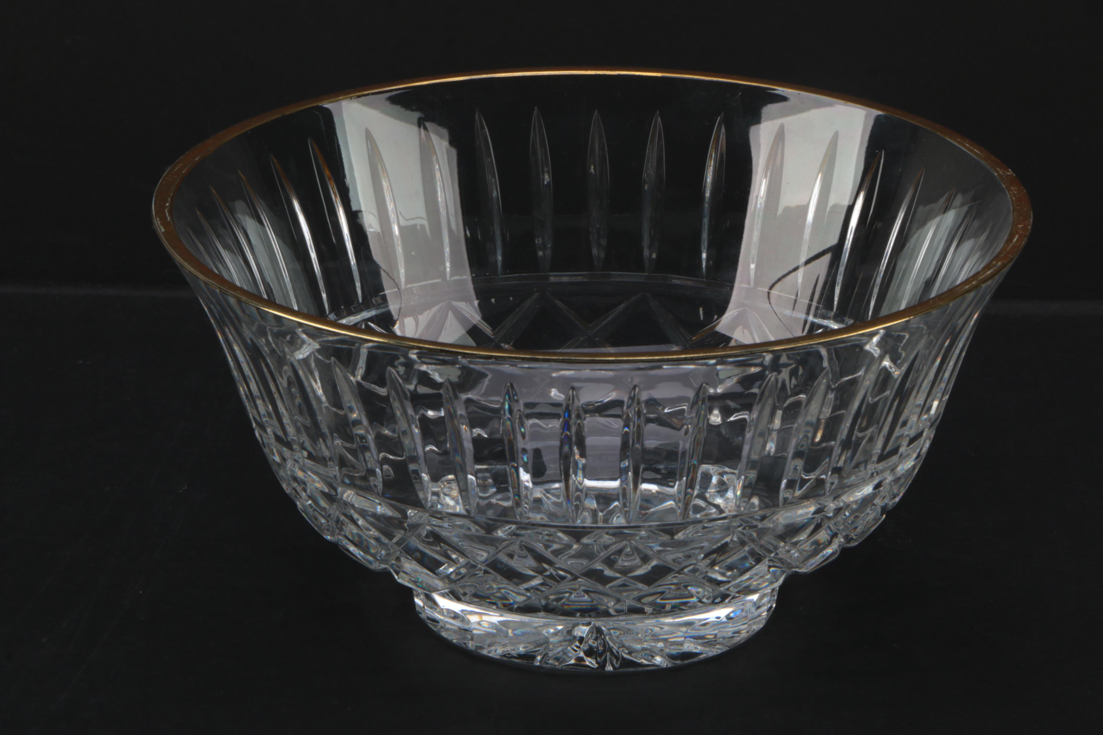 Bowls Including American Brilliant Cut