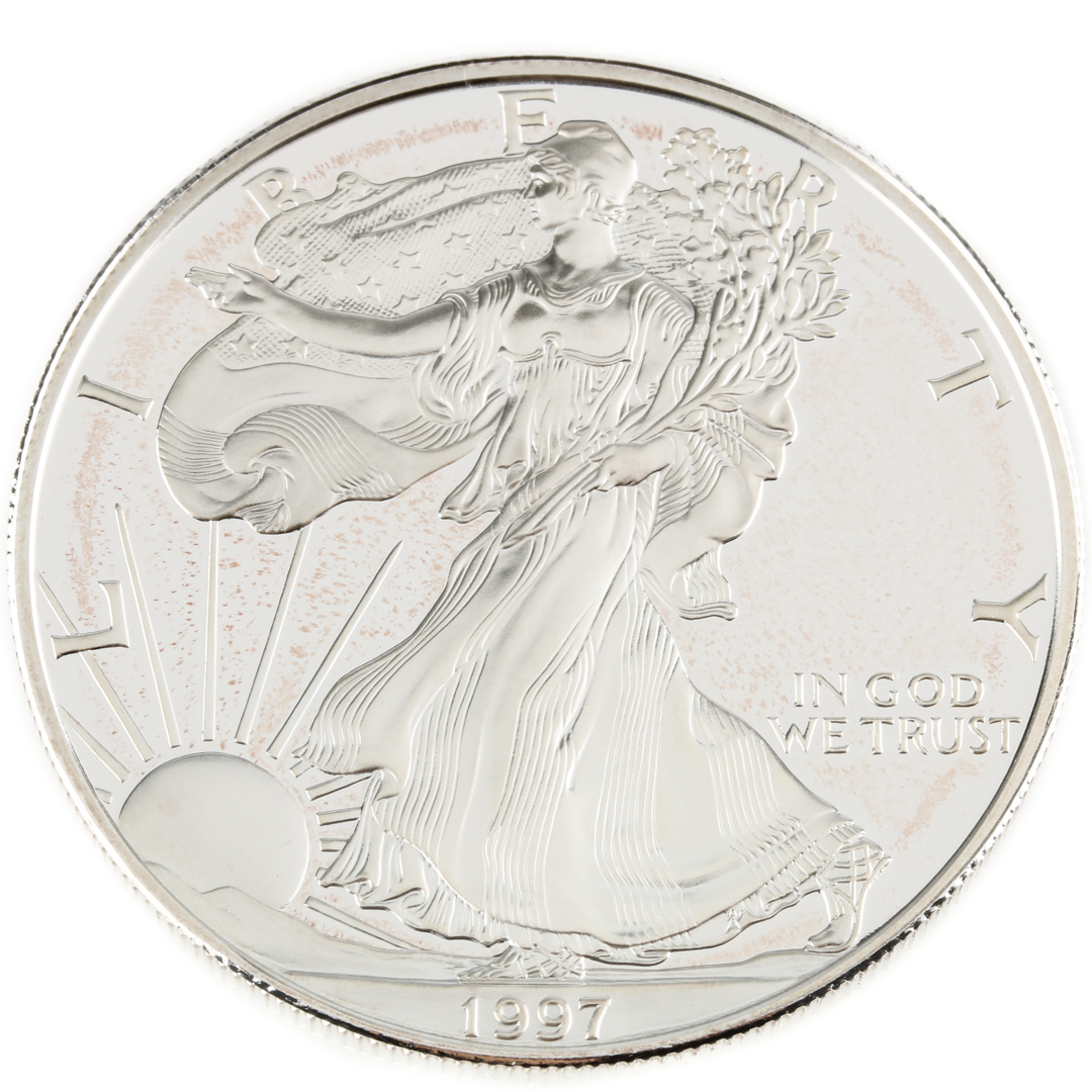 1997 Walking Liberty Silver Eagle Proof Coin