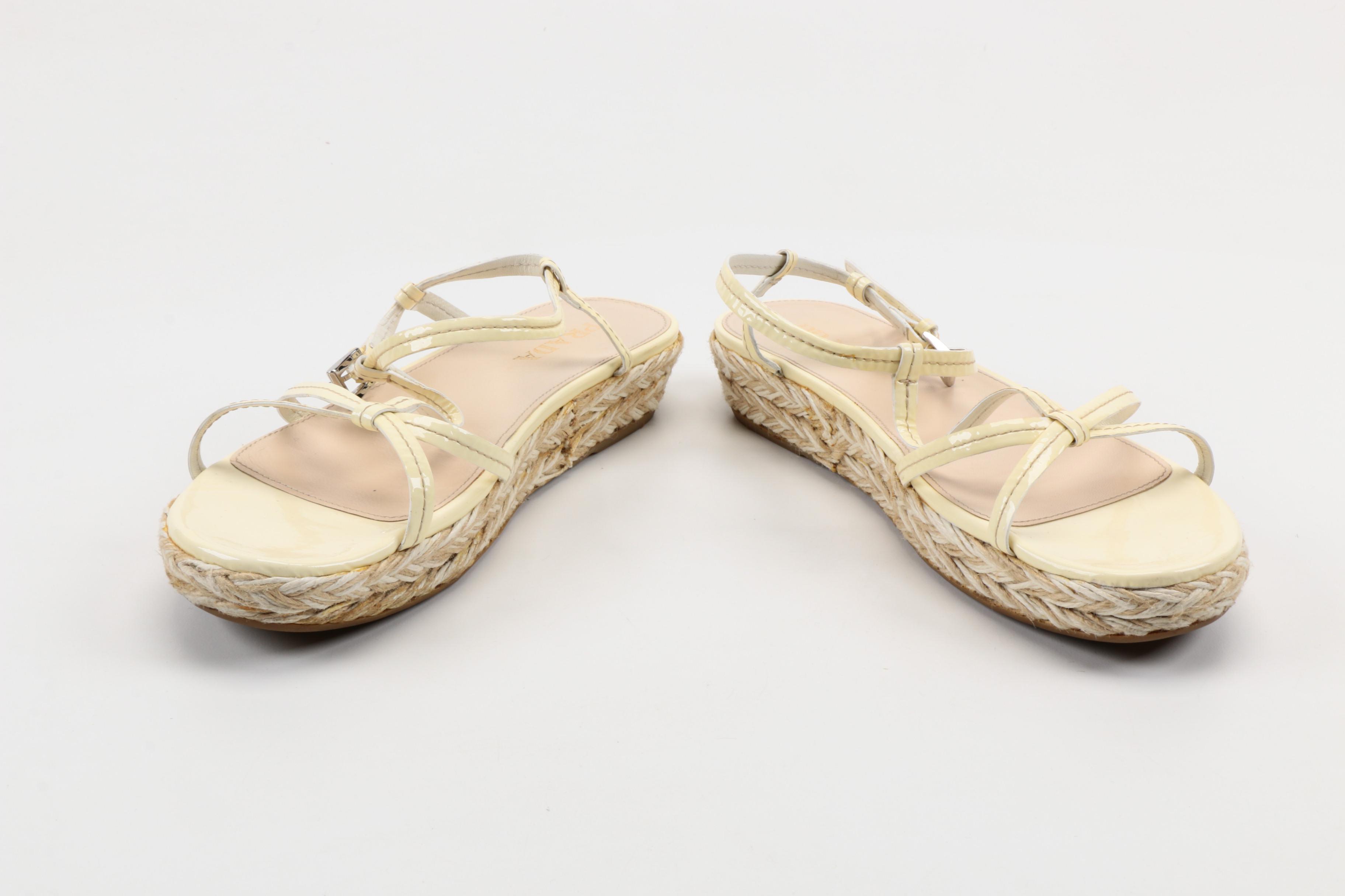 Prada Platform Sandals