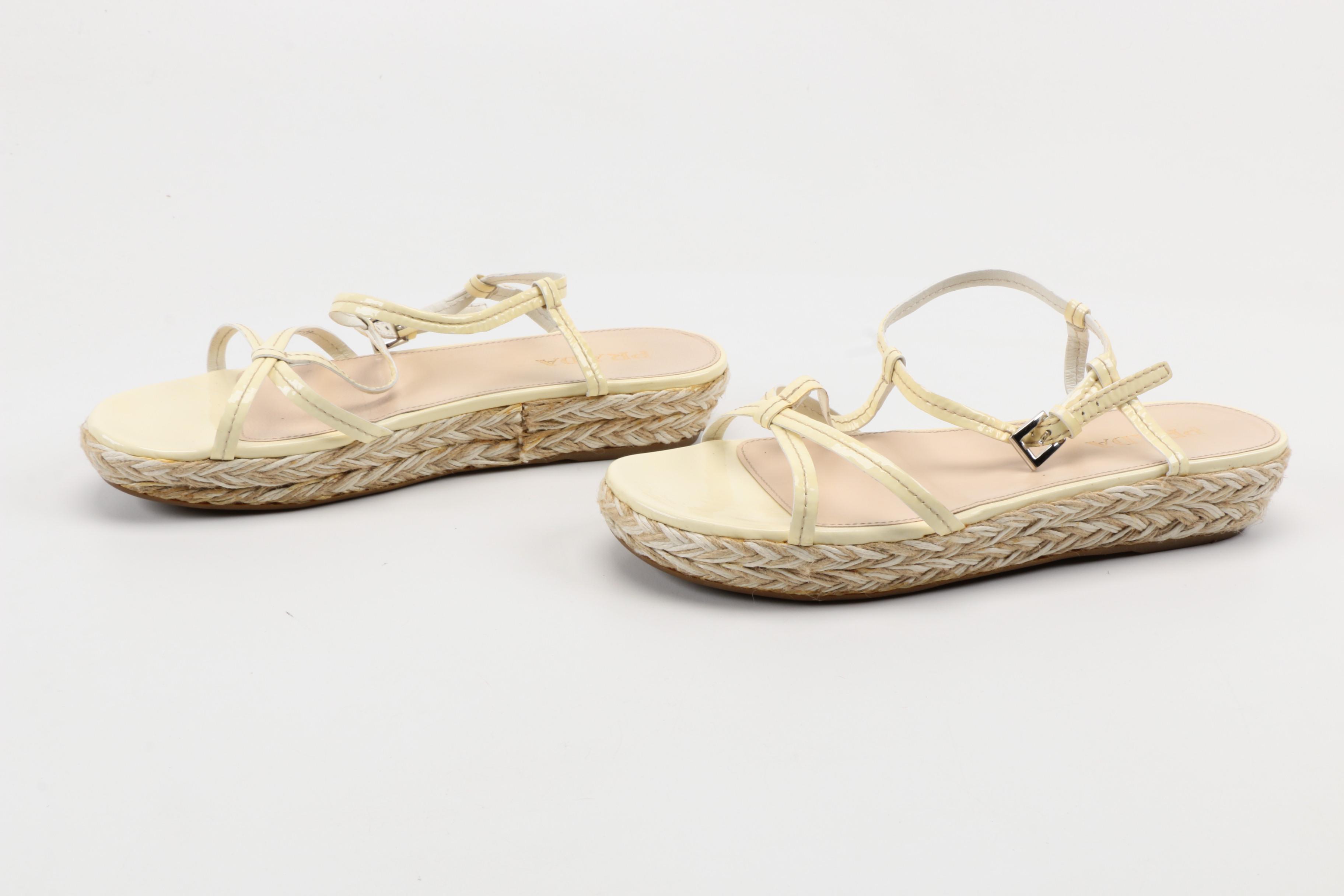 Prada Platform Sandals