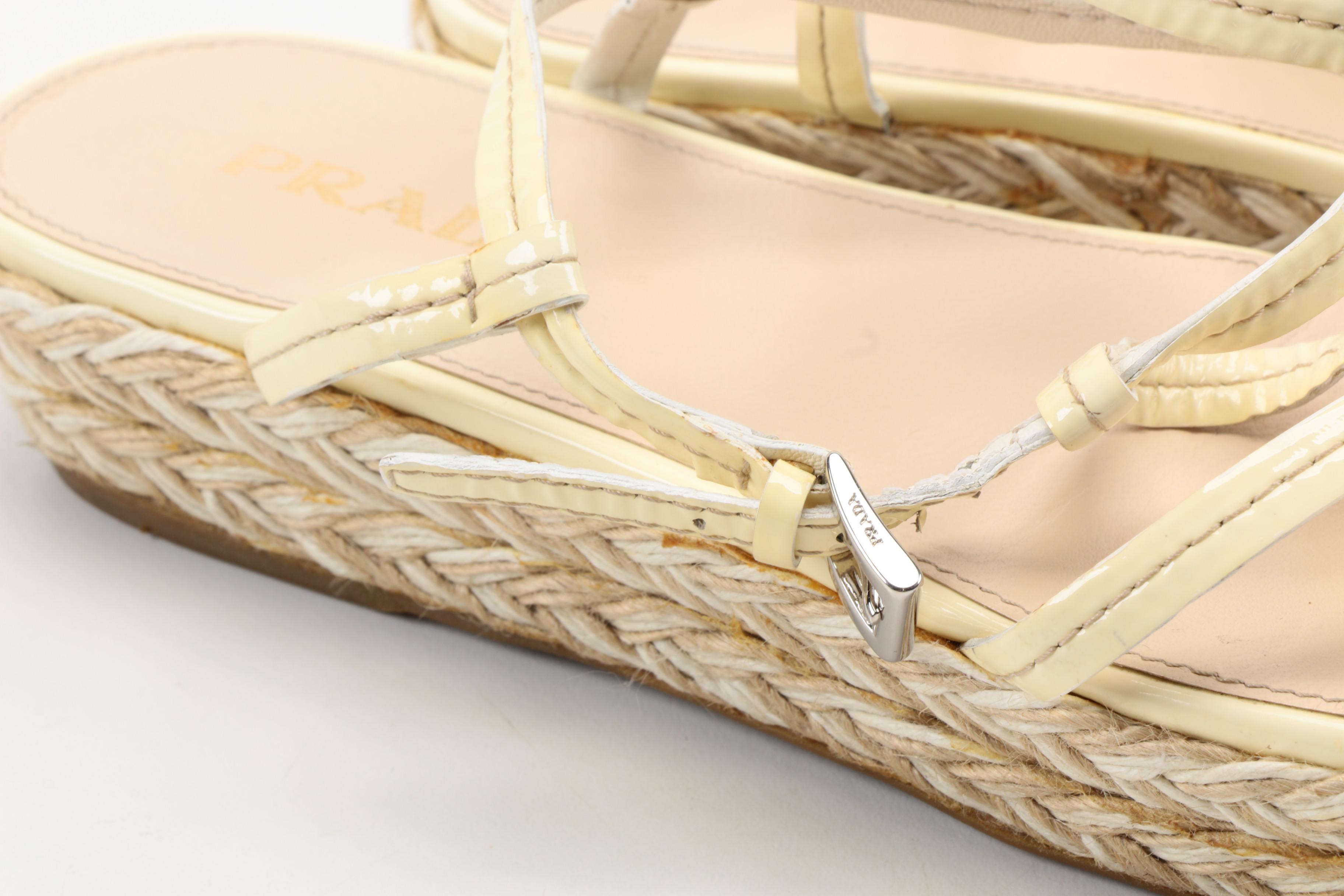 Prada Platform Sandals