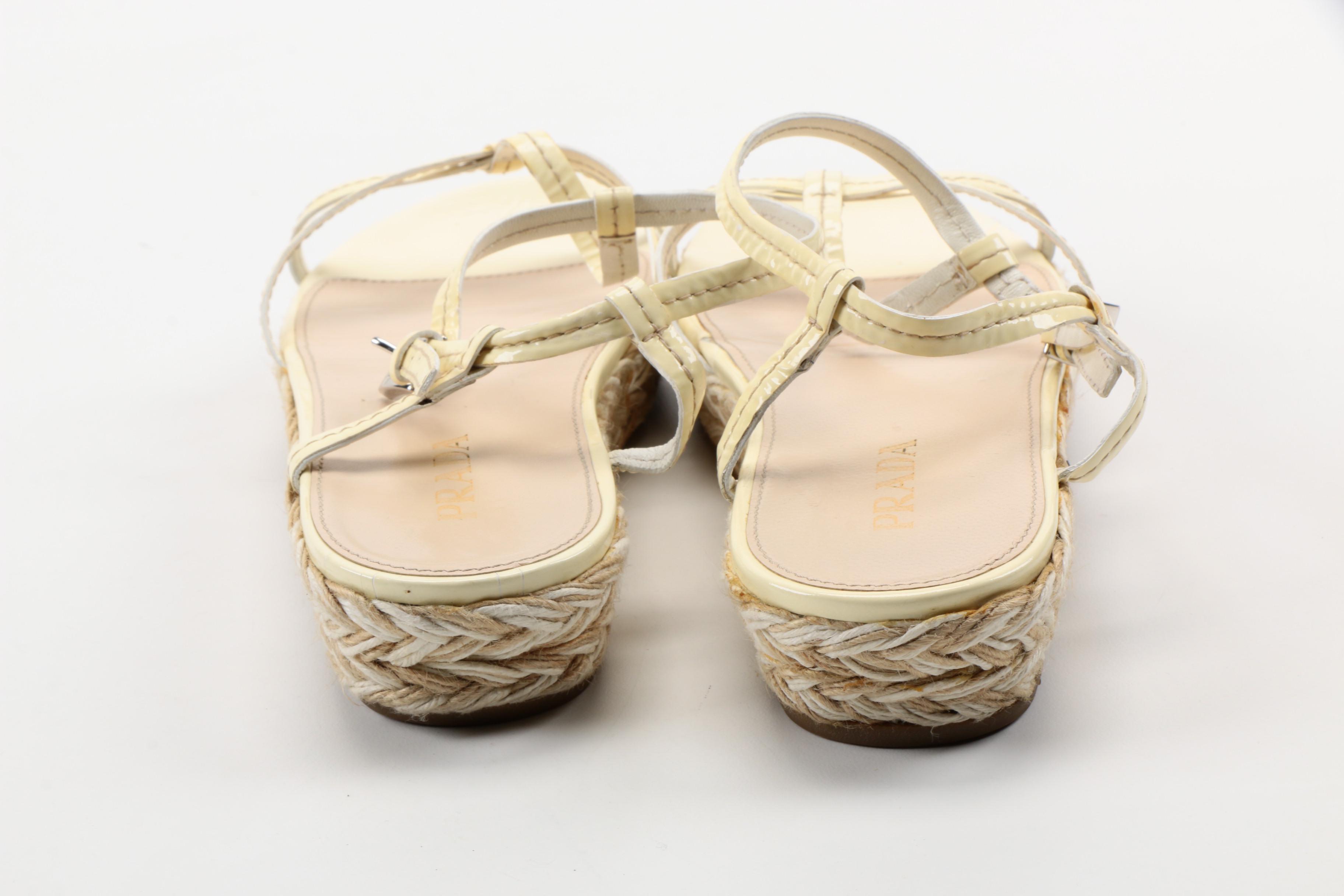 Prada Platform Sandals