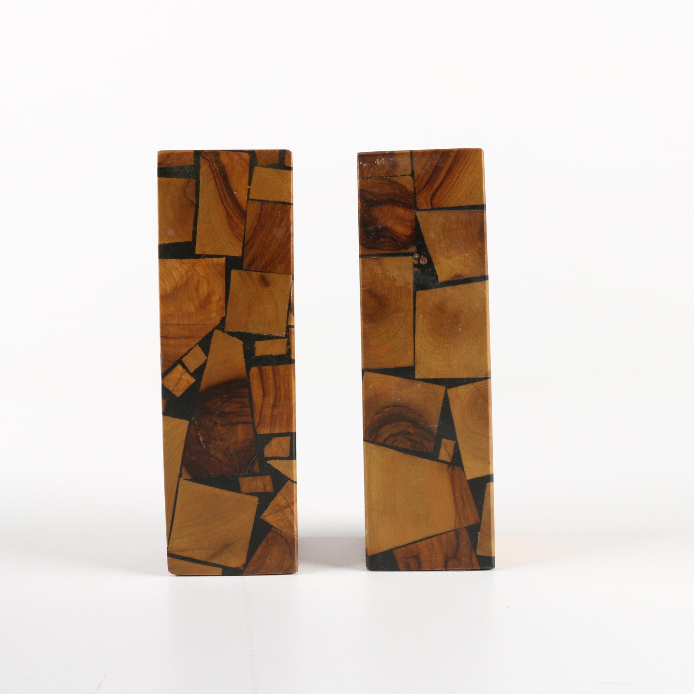 Vintage MK Fondue Set and Wood Decor