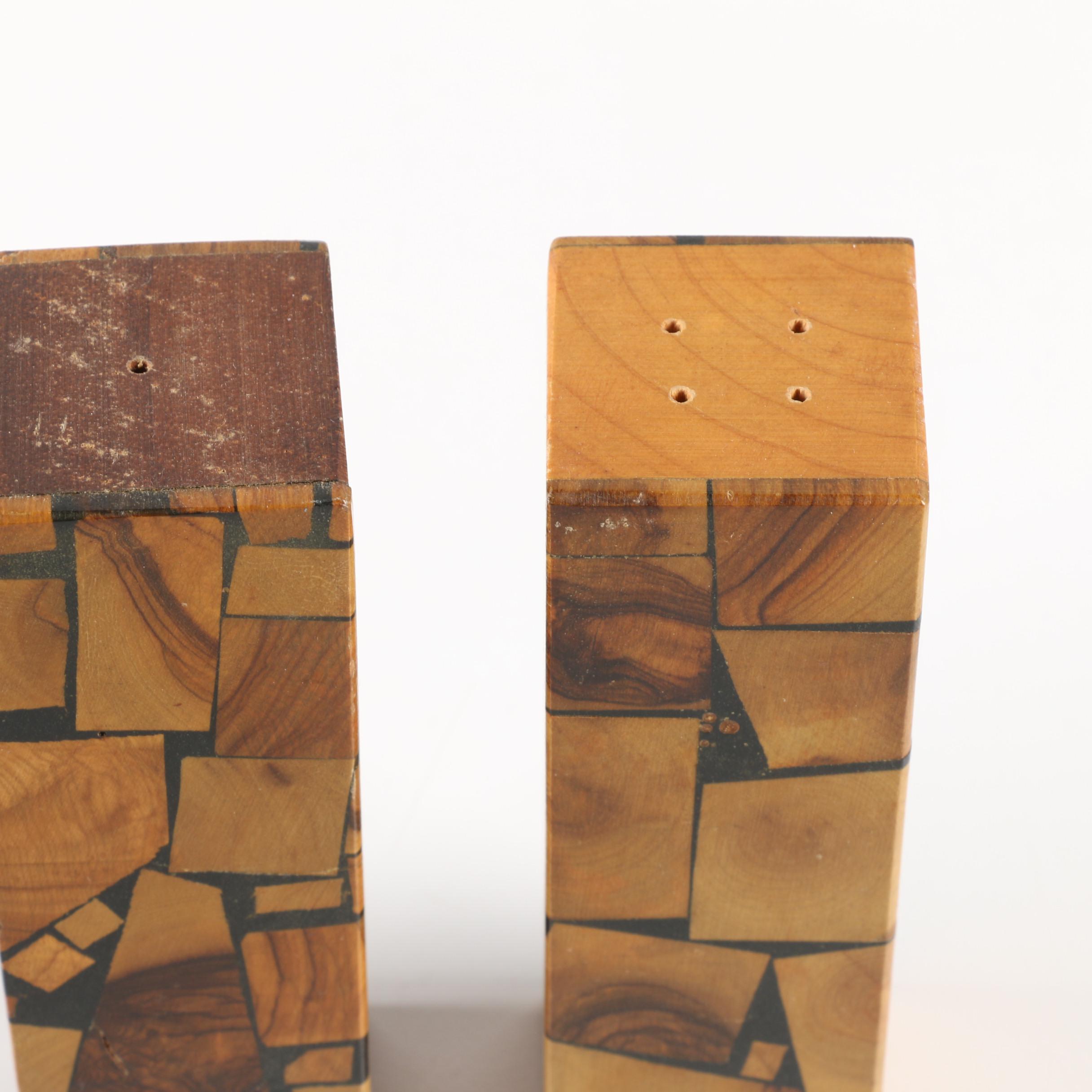 Vintage MK Fondue Set and Wood Decor