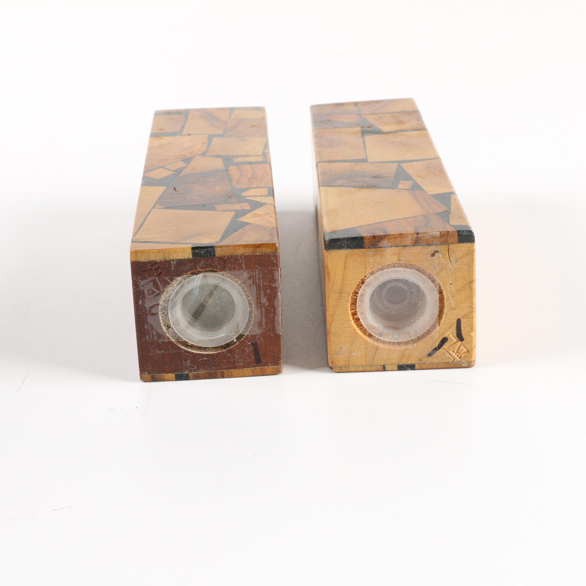 Vintage MK Fondue Set and Wood Decor