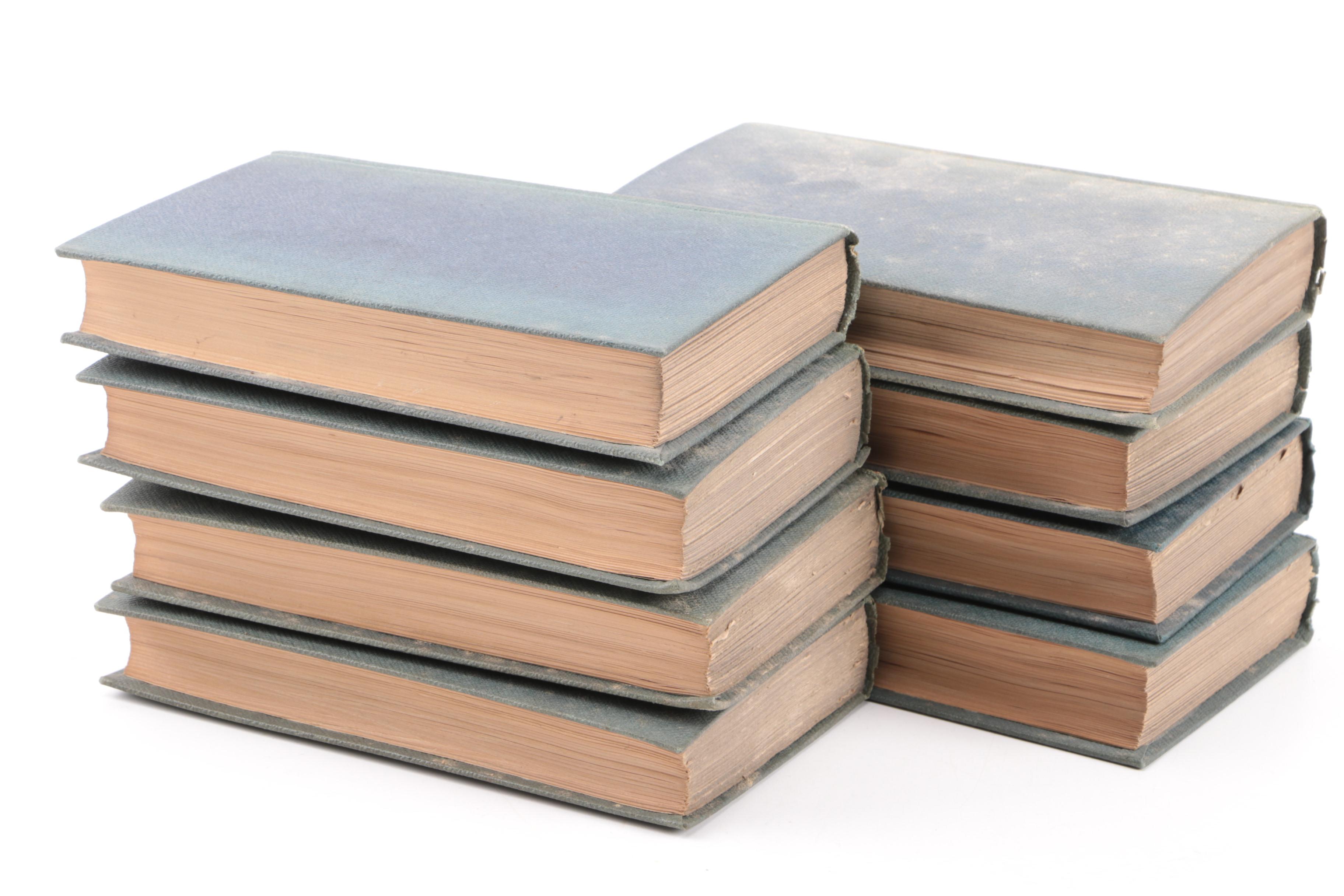 Collection of 1850s "The British Poets" Books