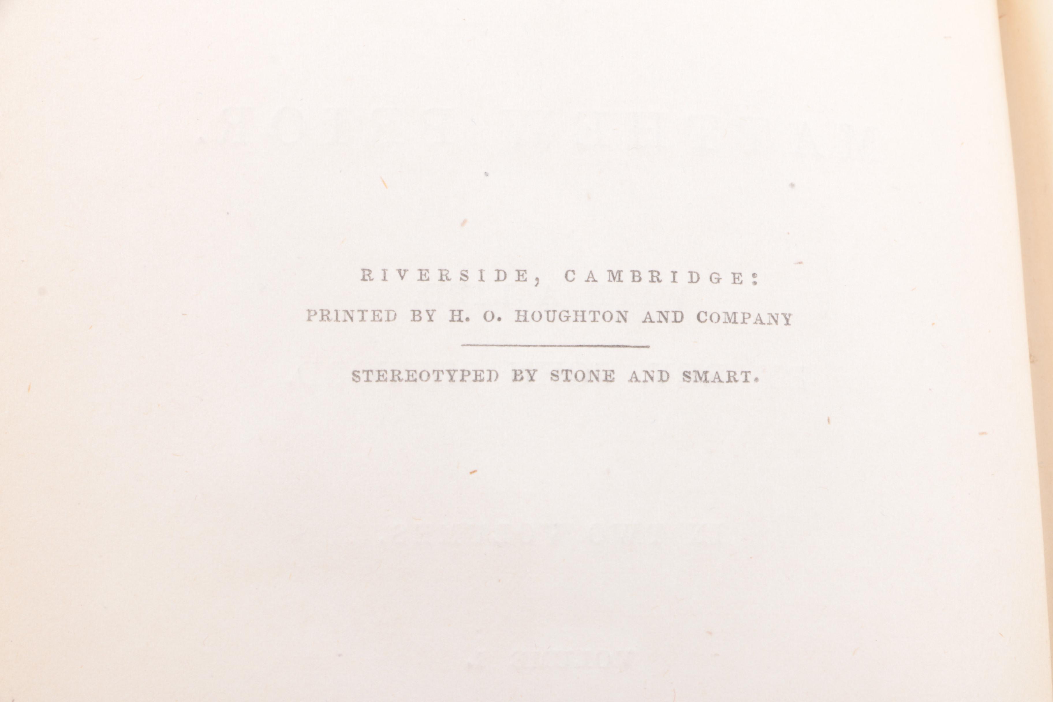 Collection of 1850s "The British Poets" Books