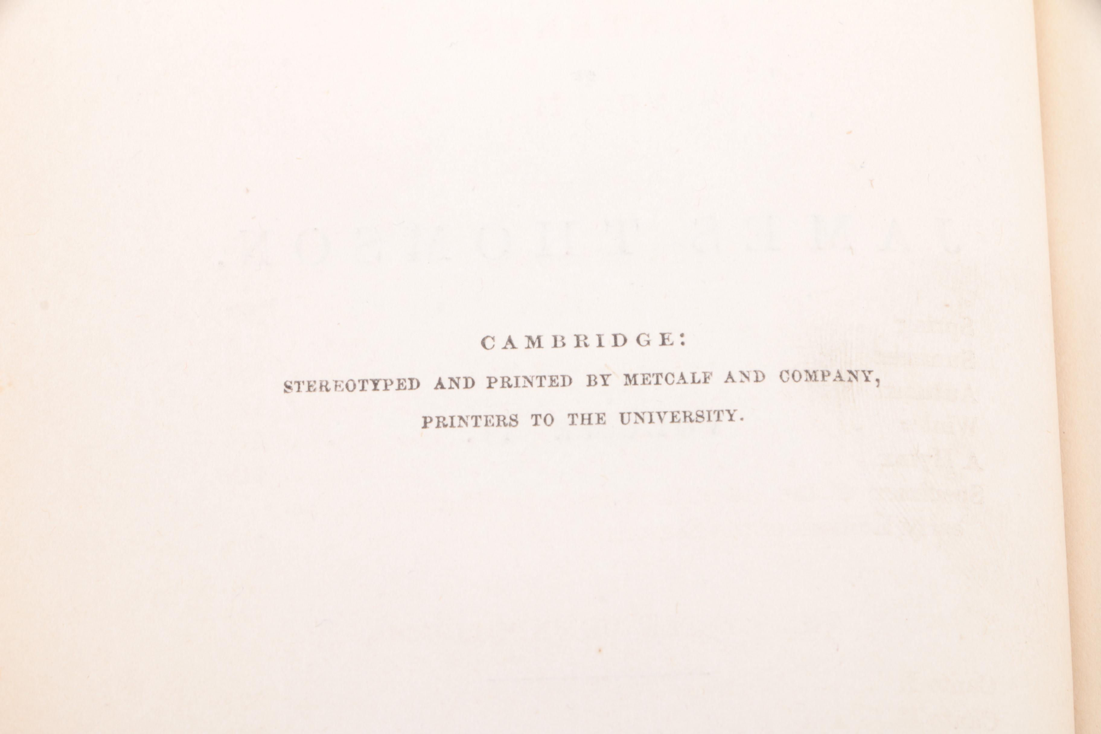 Collection of 1850s "The British Poets" Books