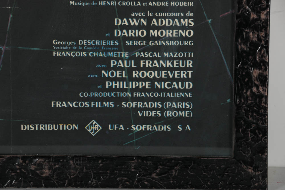 French Movie Poster "Voulex Vous Danser Avec Moi"