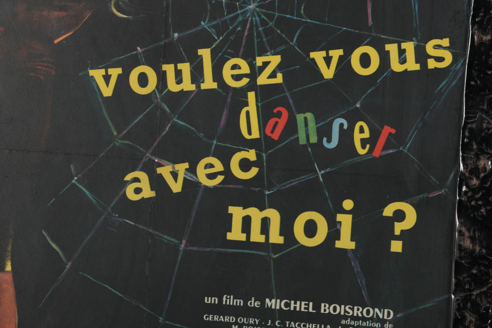 French Movie Poster "Voulex Vous Danser Avec Moi"