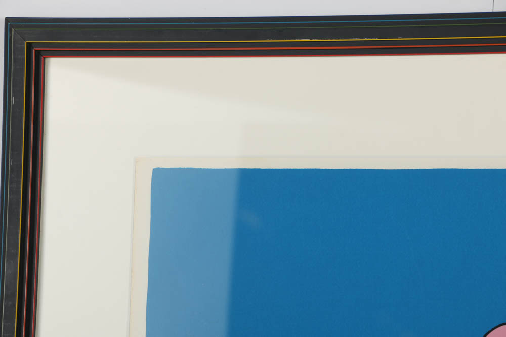 Peter Max Limited Edition Serigraph on Paper "Prince in Blue"