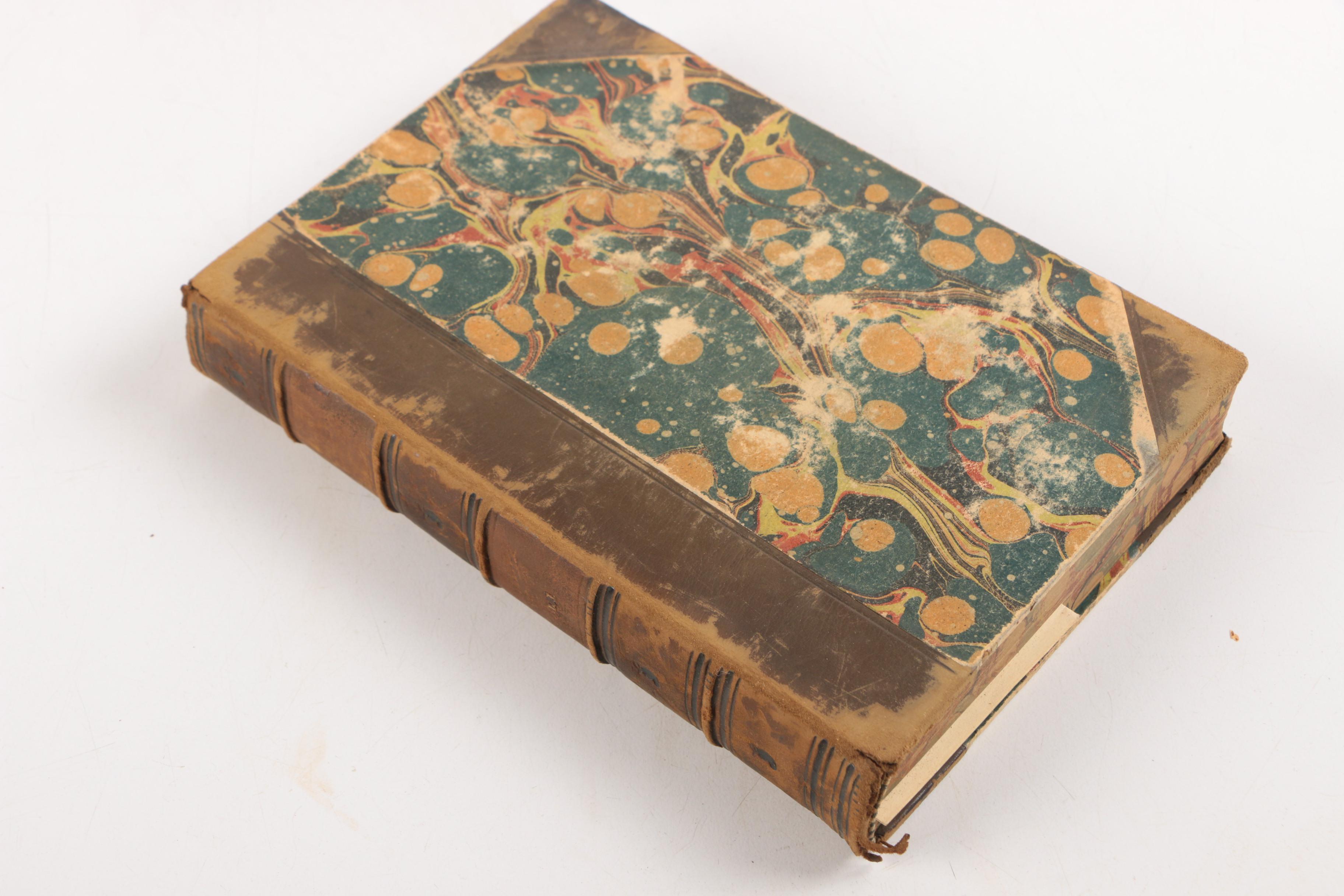 1864 Three-Volume "The Adventures of Gil Blas of Santillane"