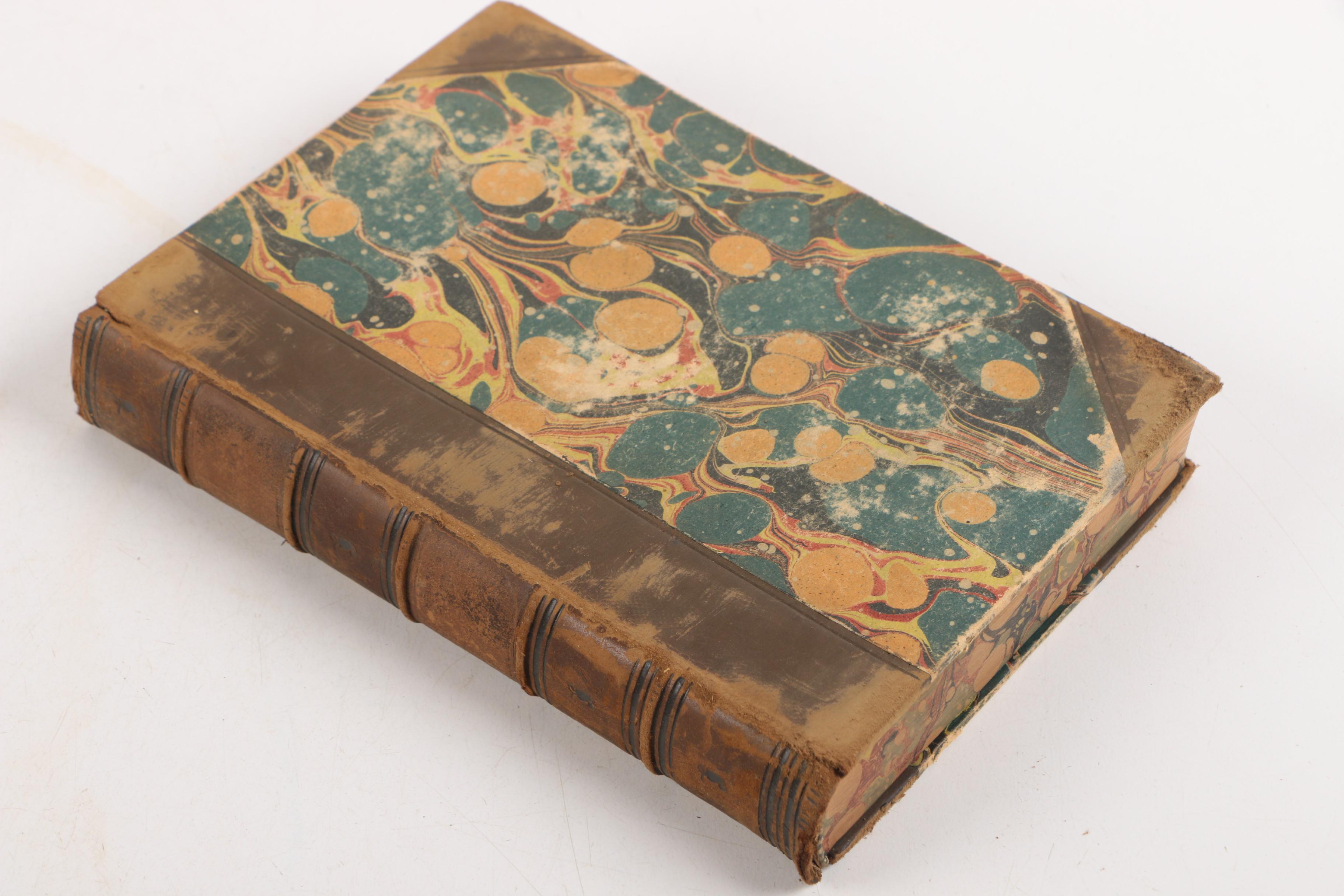 1864 Three-Volume "The Adventures of Gil Blas of Santillane"