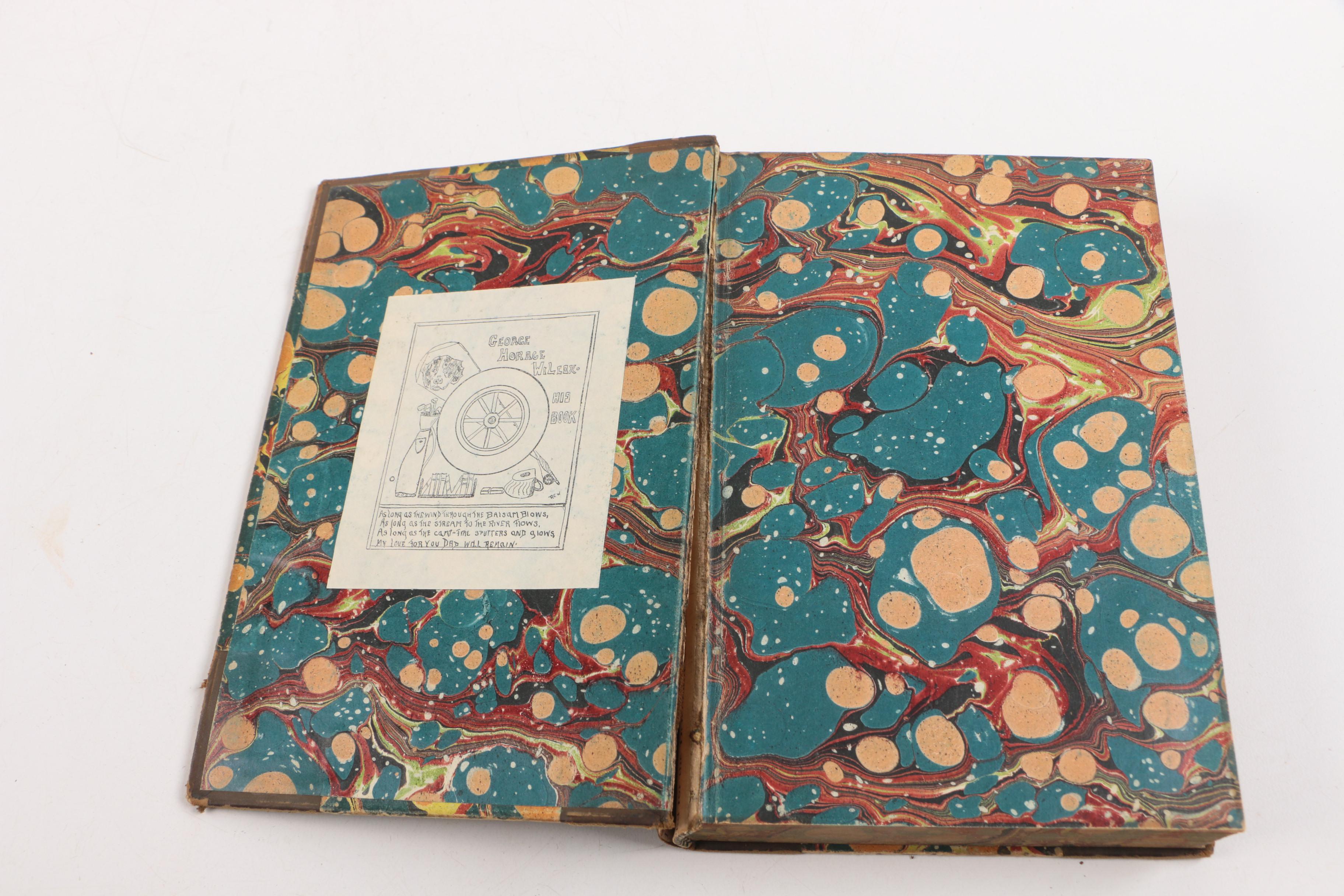 1864 Three-Volume "The Adventures of Gil Blas of Santillane"