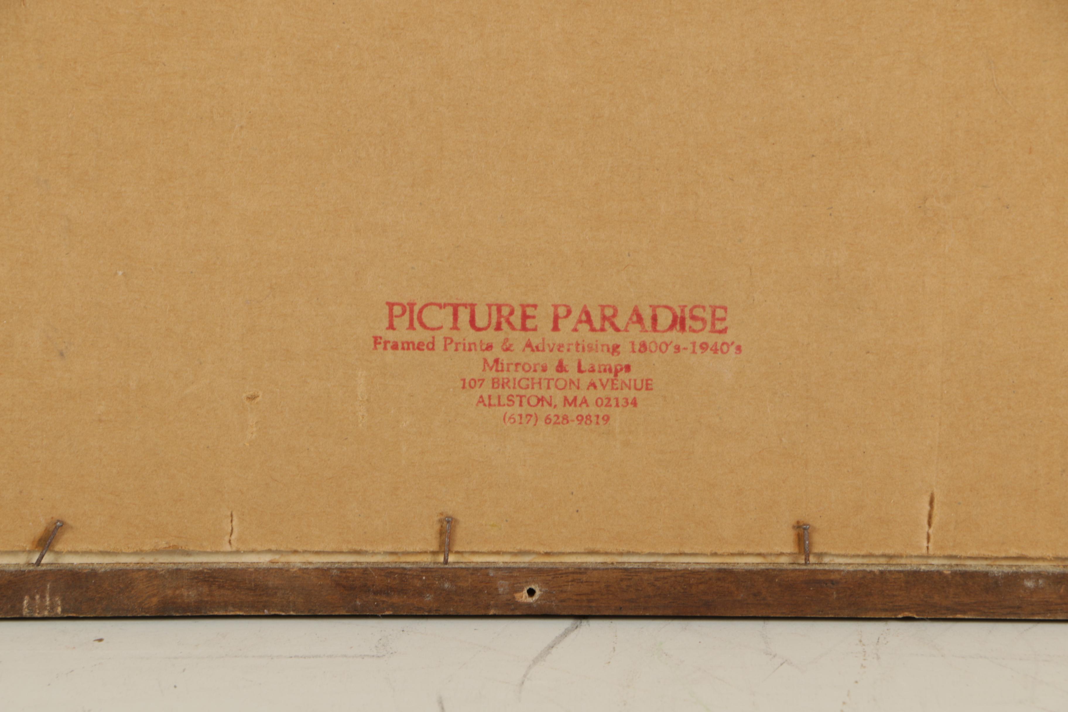 Vintage Advertisement for Mennen's Borated Talcum Toilet Powder