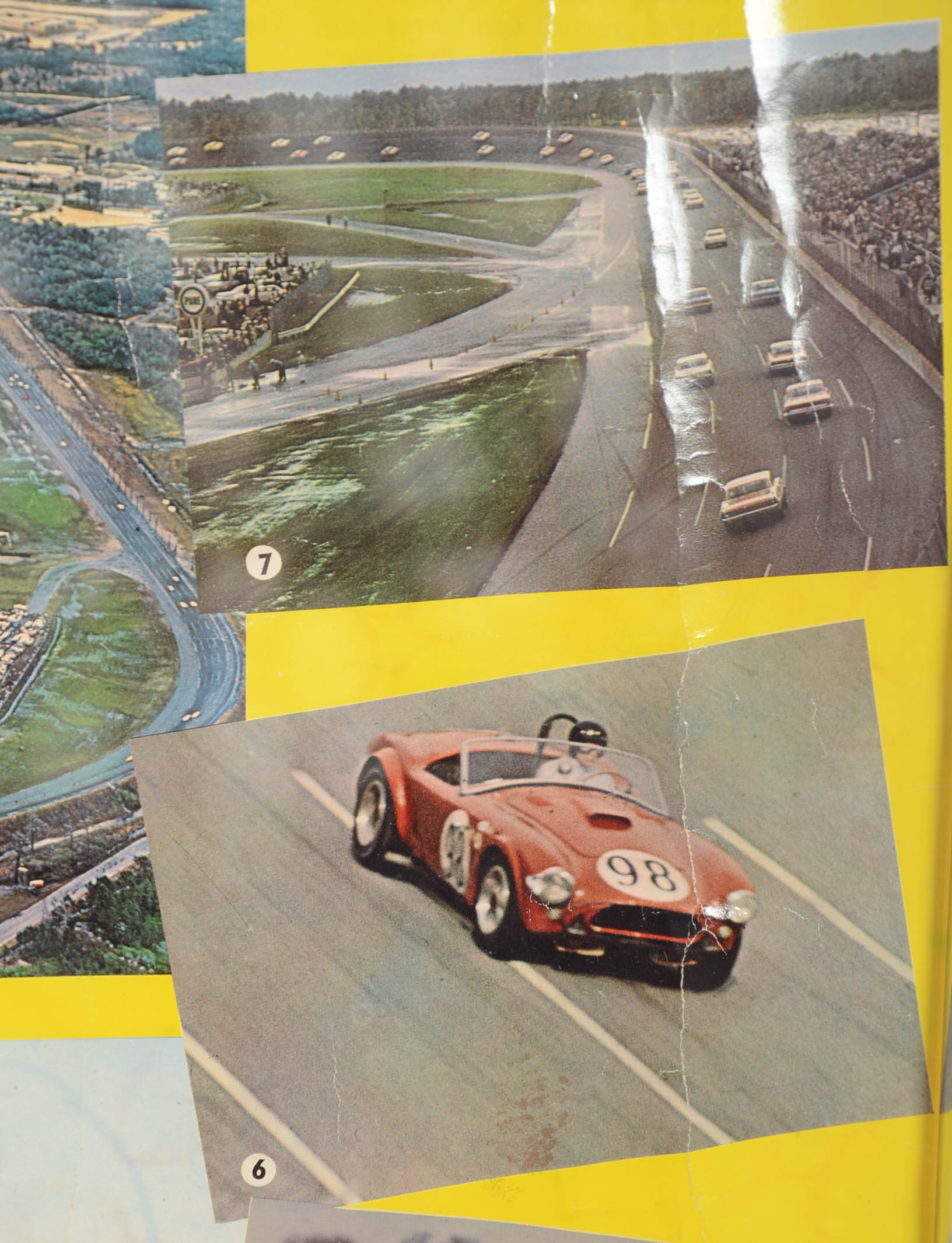 Sixties Era Offset Lithograph Poster from the Daytona International Speedway