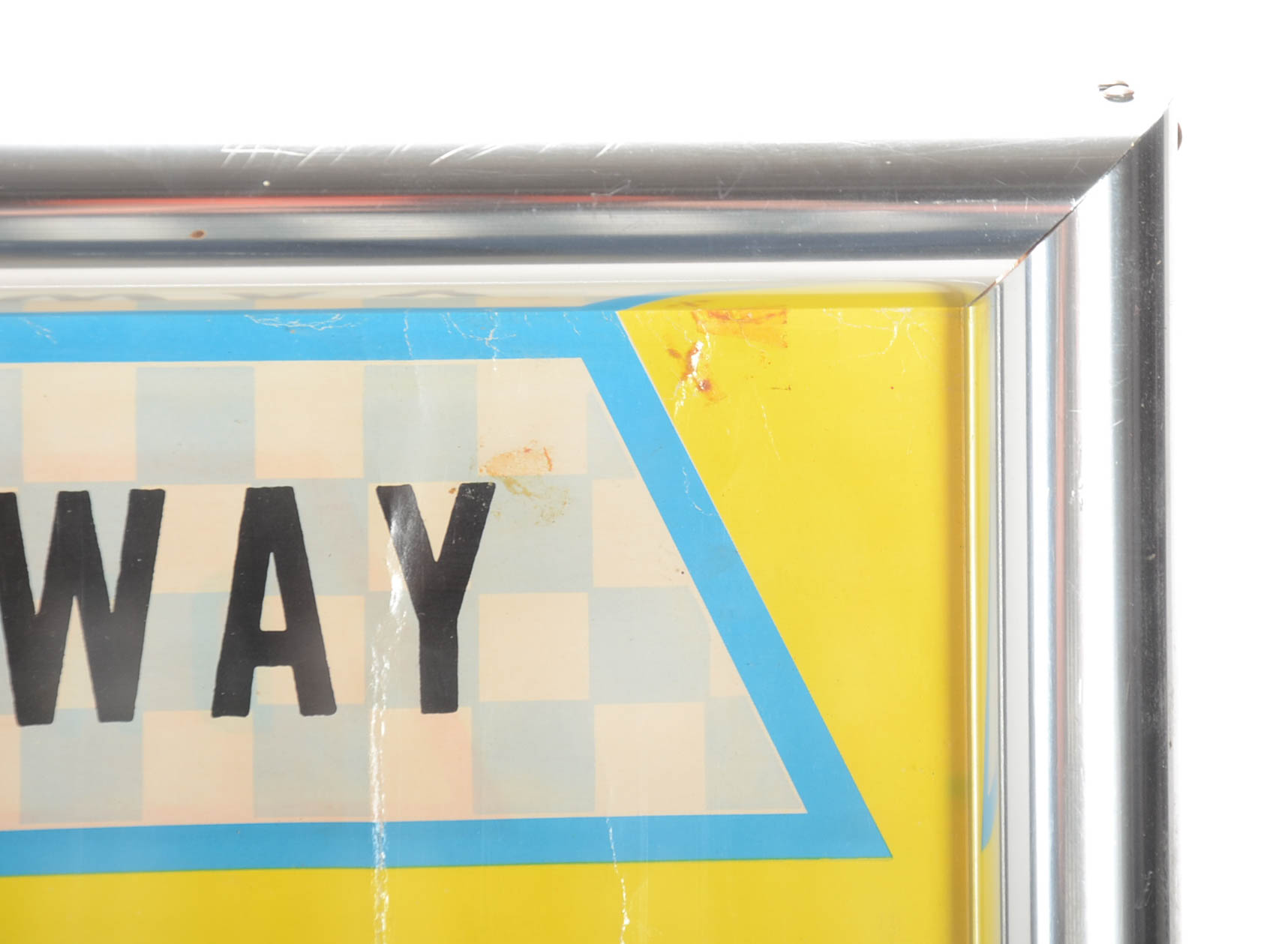 Sixties Era Offset Lithograph Poster from the Daytona International Speedway