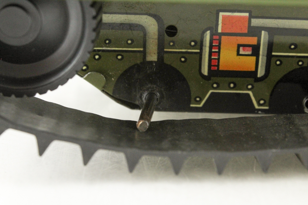 1950s Tin U.S. Army Wind-Up Tank by Marx