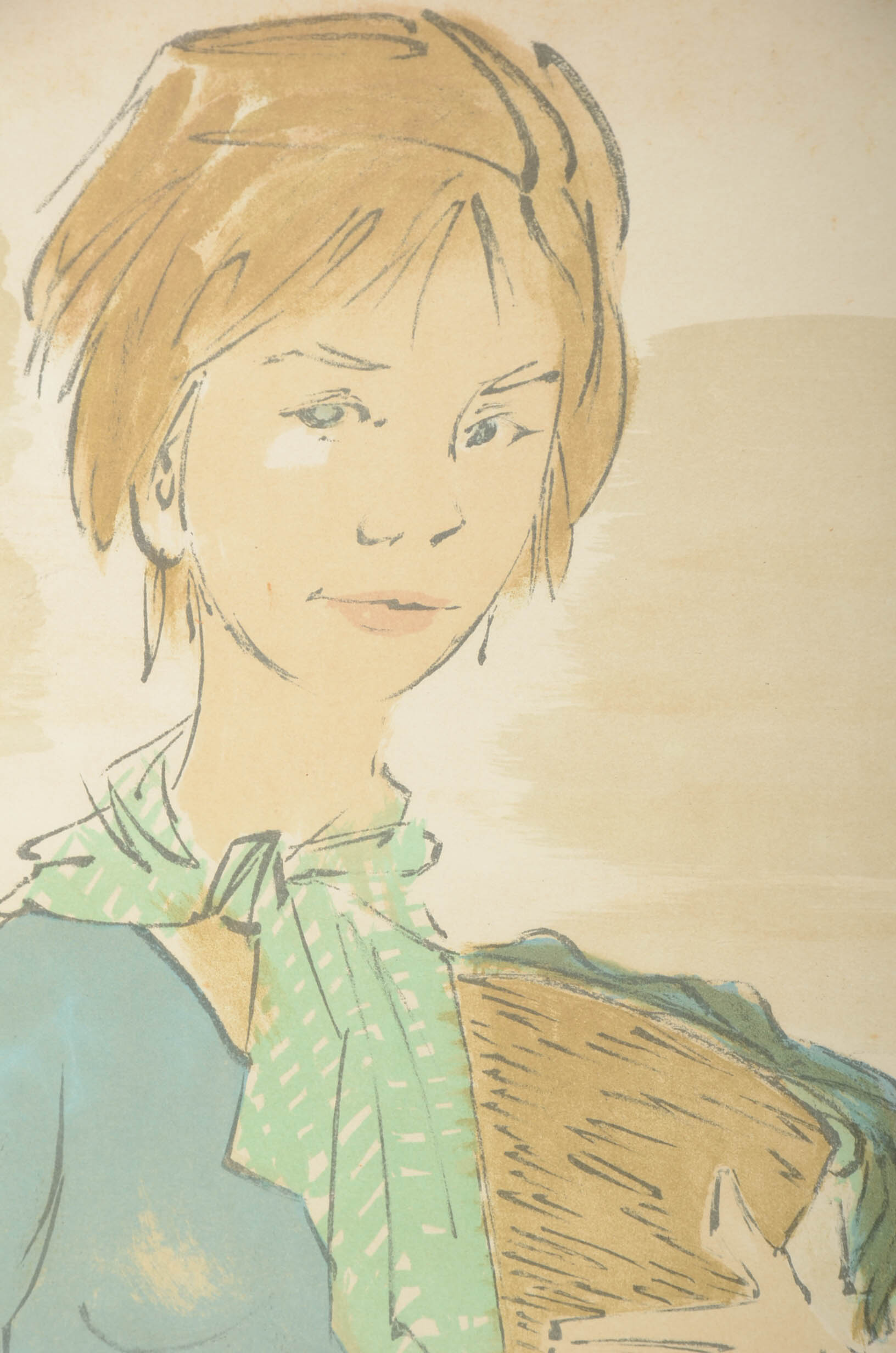 Philippe Henry Noyer Signed Limited Edition 1961 Hand-Pulled Lithograph