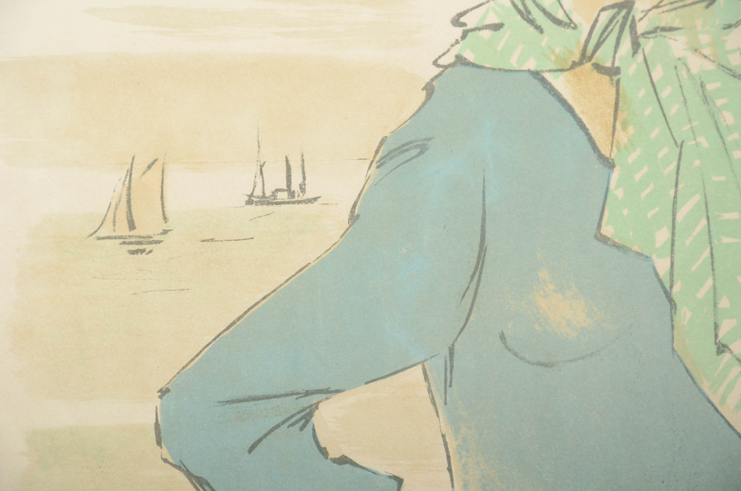 Philippe Henry Noyer Signed Limited Edition 1961 Hand-Pulled Lithograph