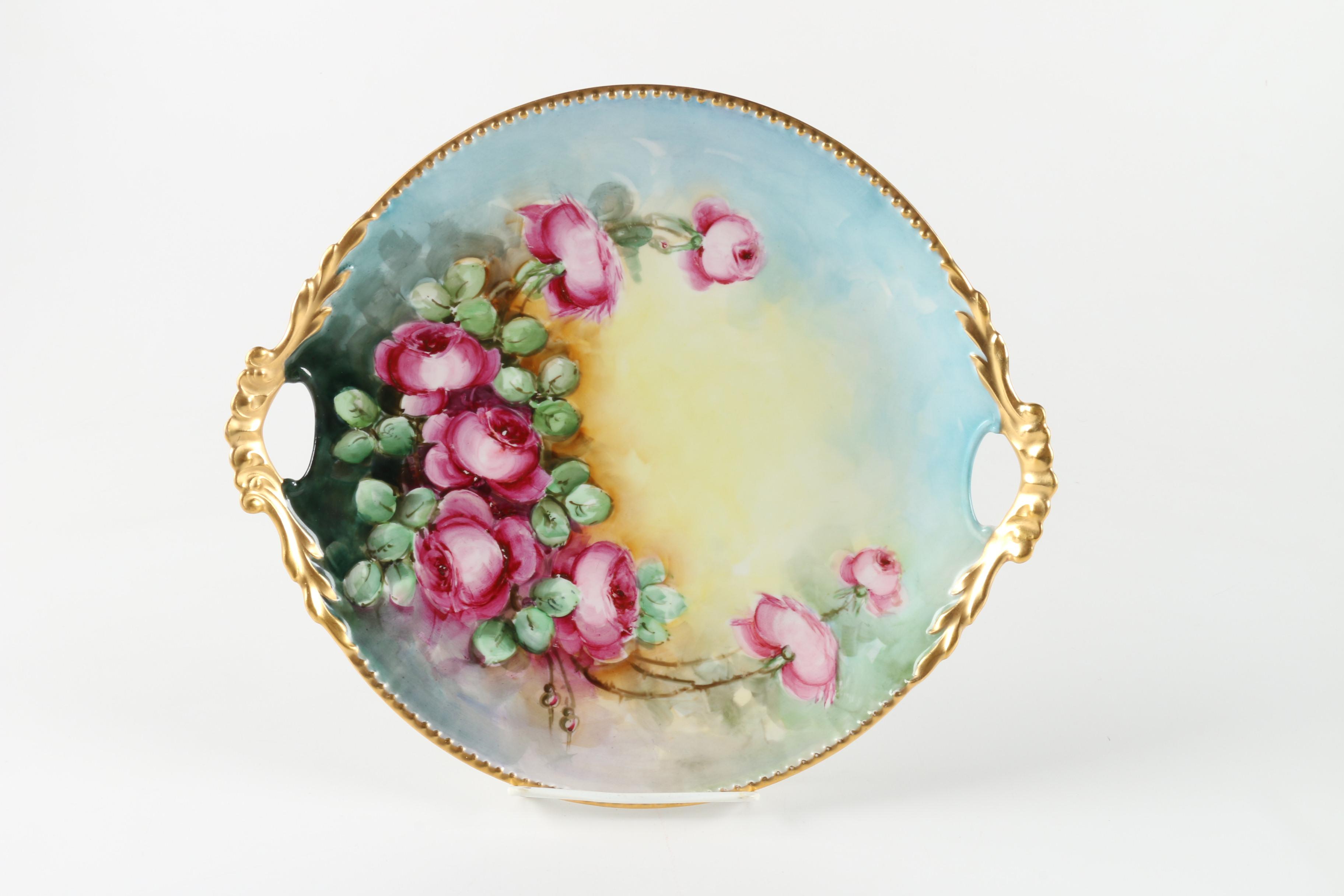 RS Prussia, Limoges and Haviland Porcelain Plates