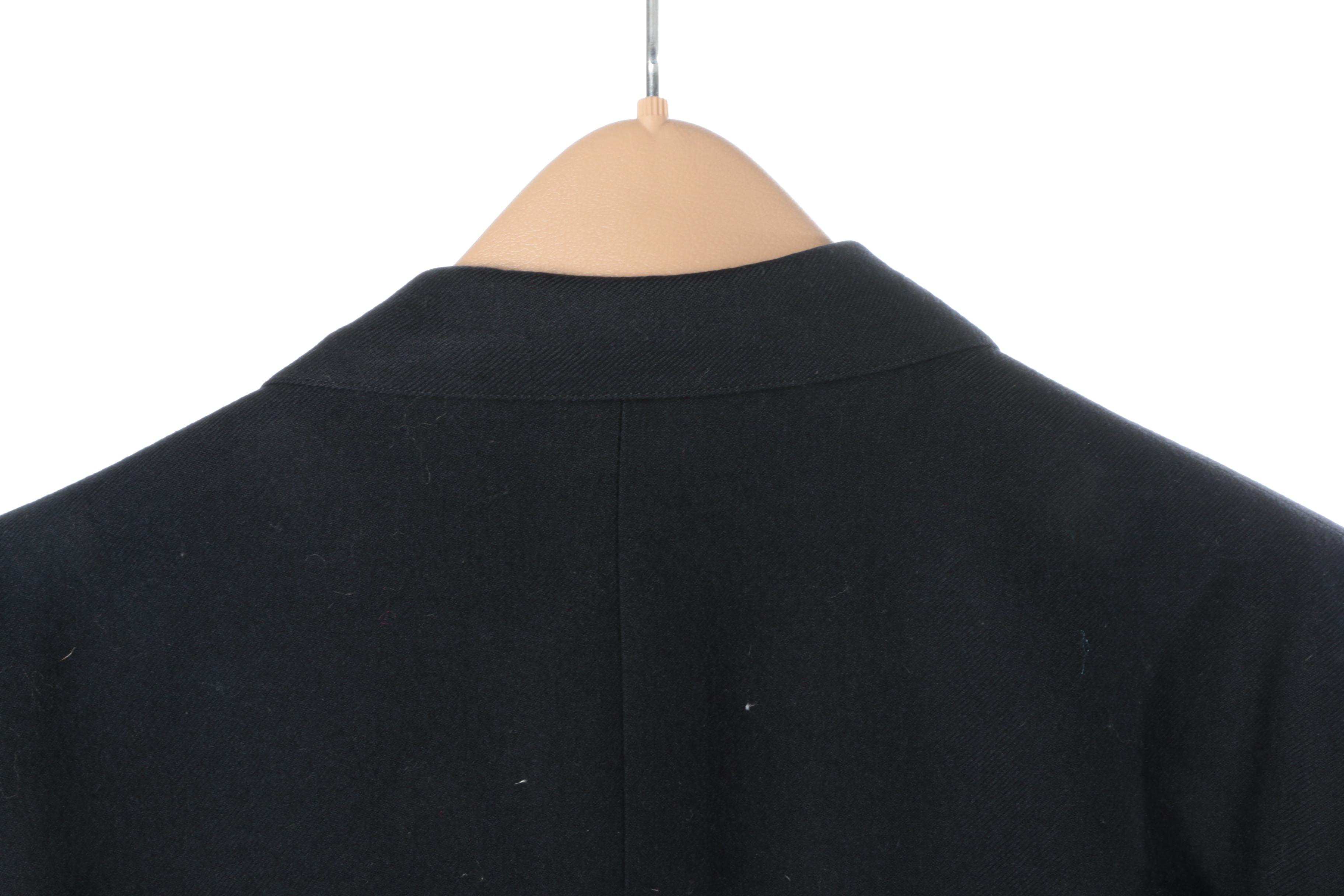 Men's Navy Military Uniform with Belt