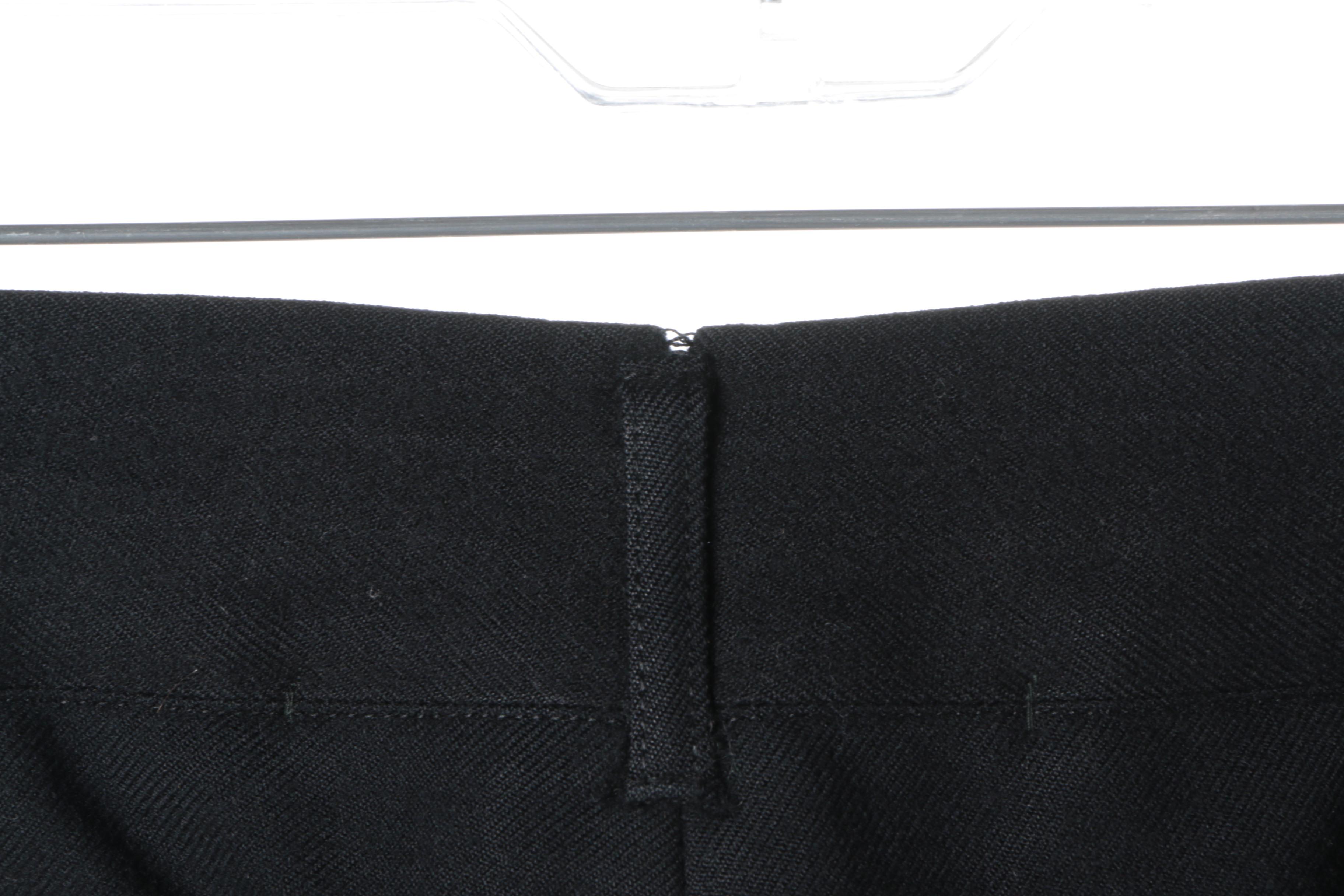 Men's Navy Military Uniform with Belt