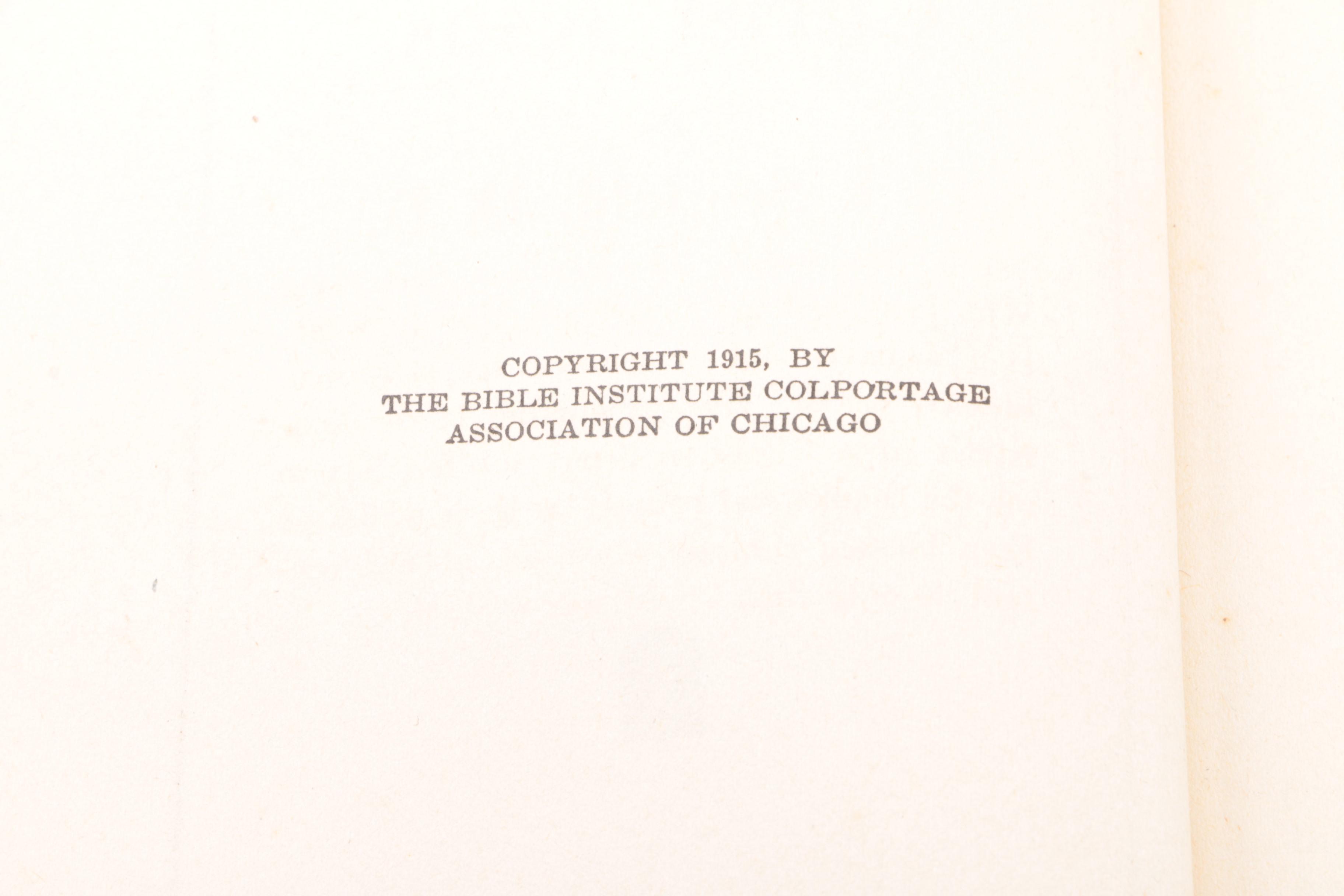 Assortment of Vintage Religious Books