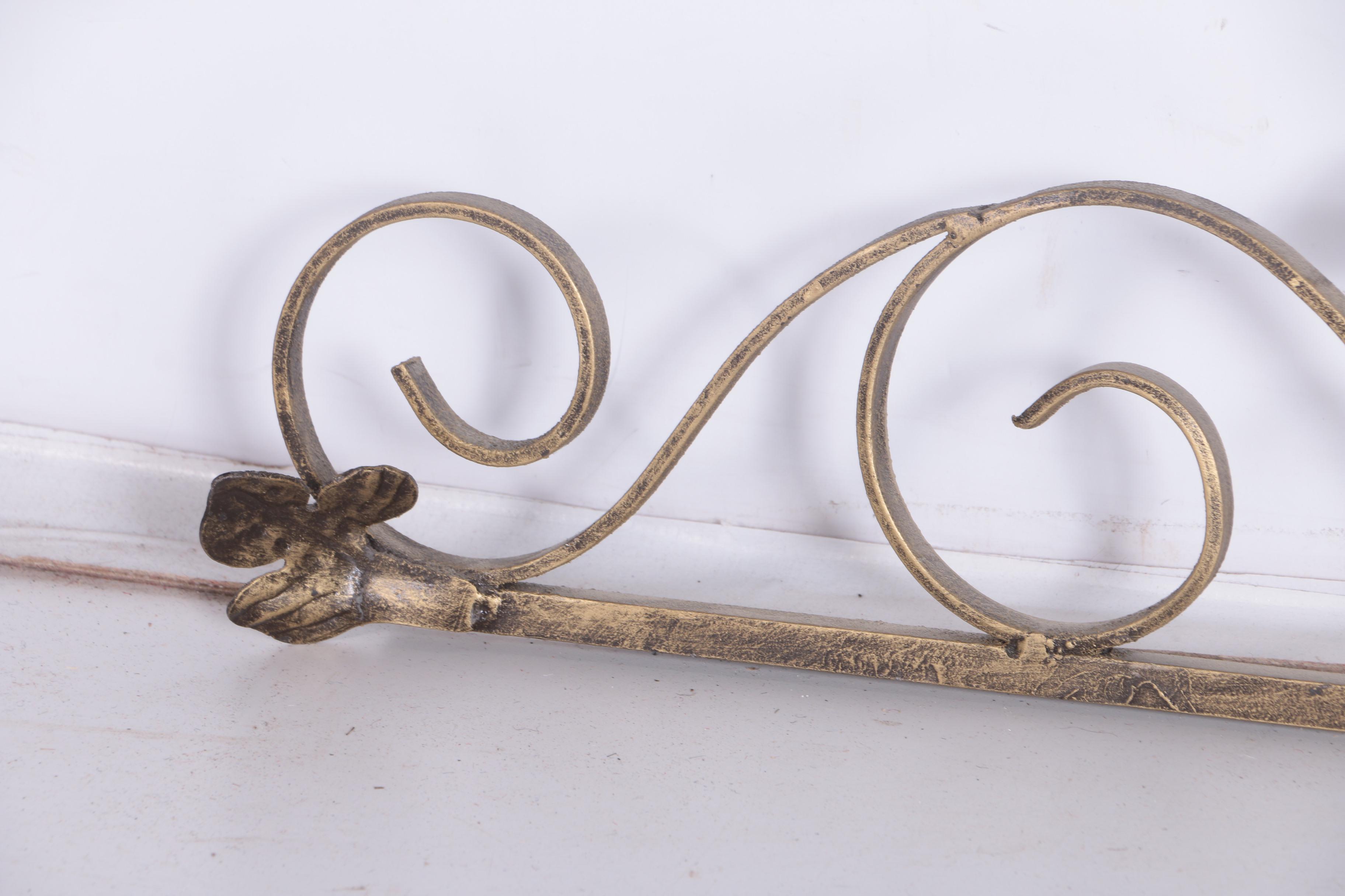 Scrolling Iron Wall Hanging