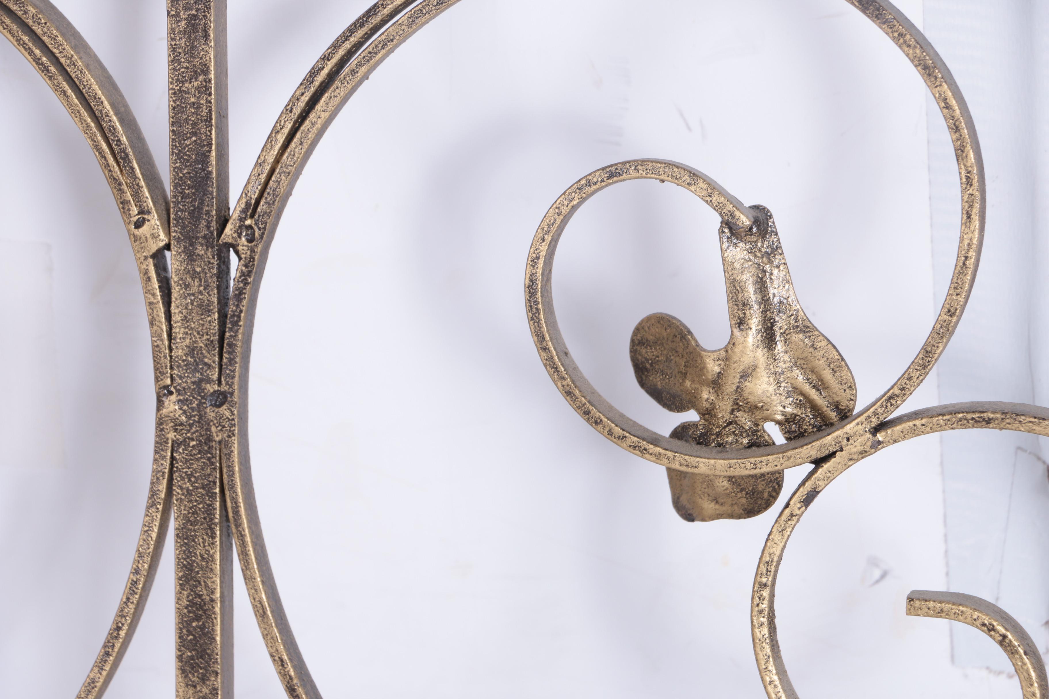 Scrolling Iron Wall Hanging