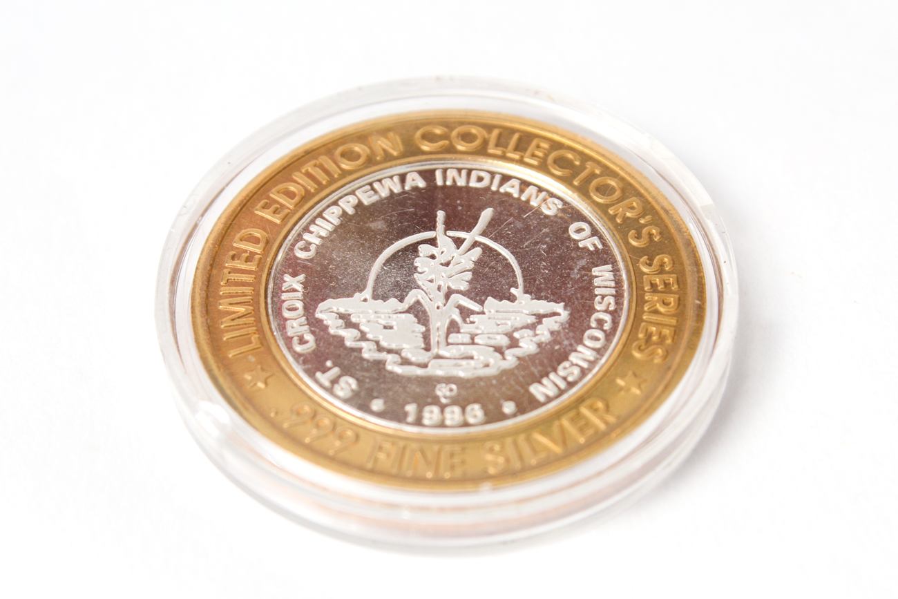 Limited Edition Collector's Series Chippewa Indians Silver Token