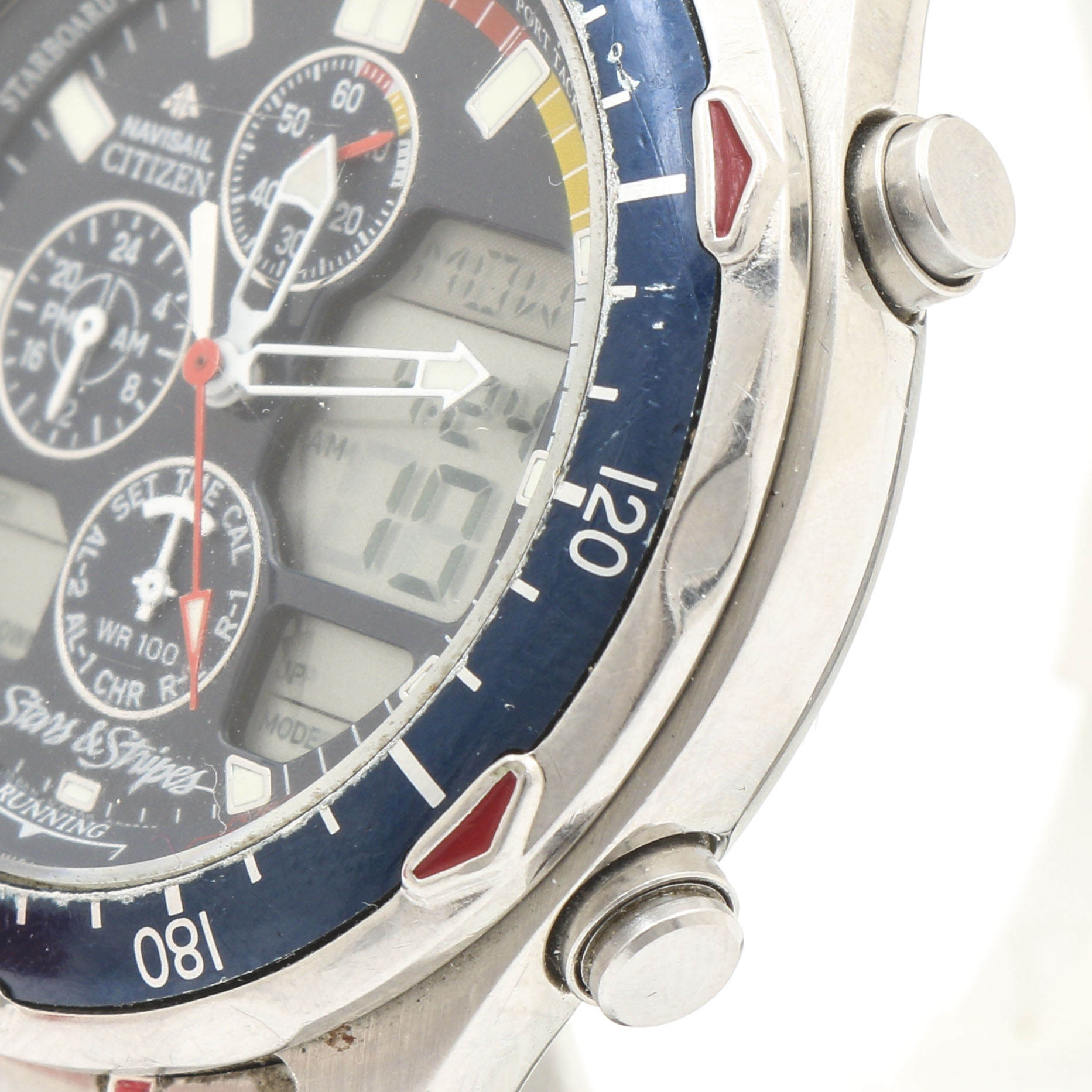 Citizen Navisail Stars & Stripes Stainless Steel Watch