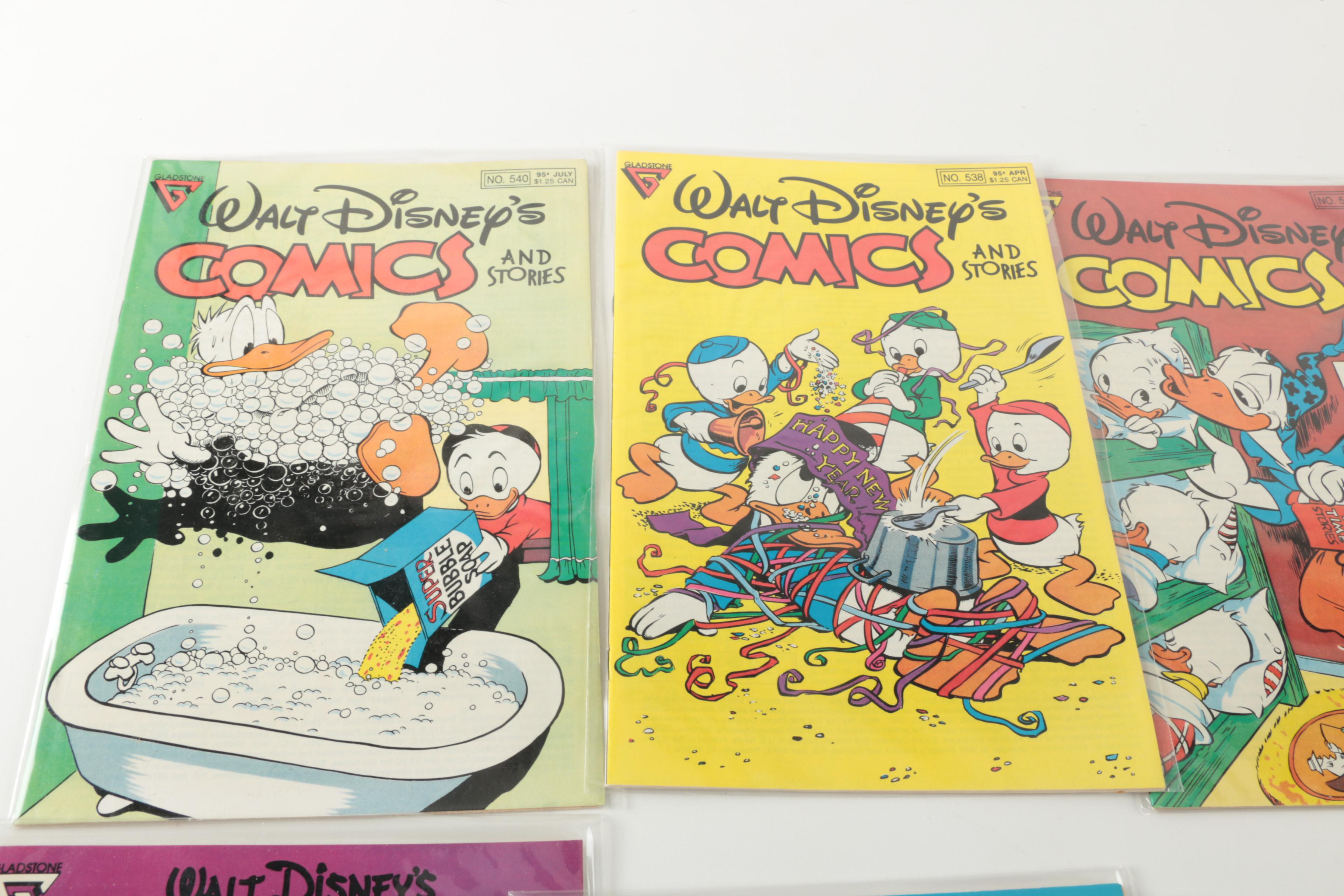 Collection of Walt Disney Comic Books