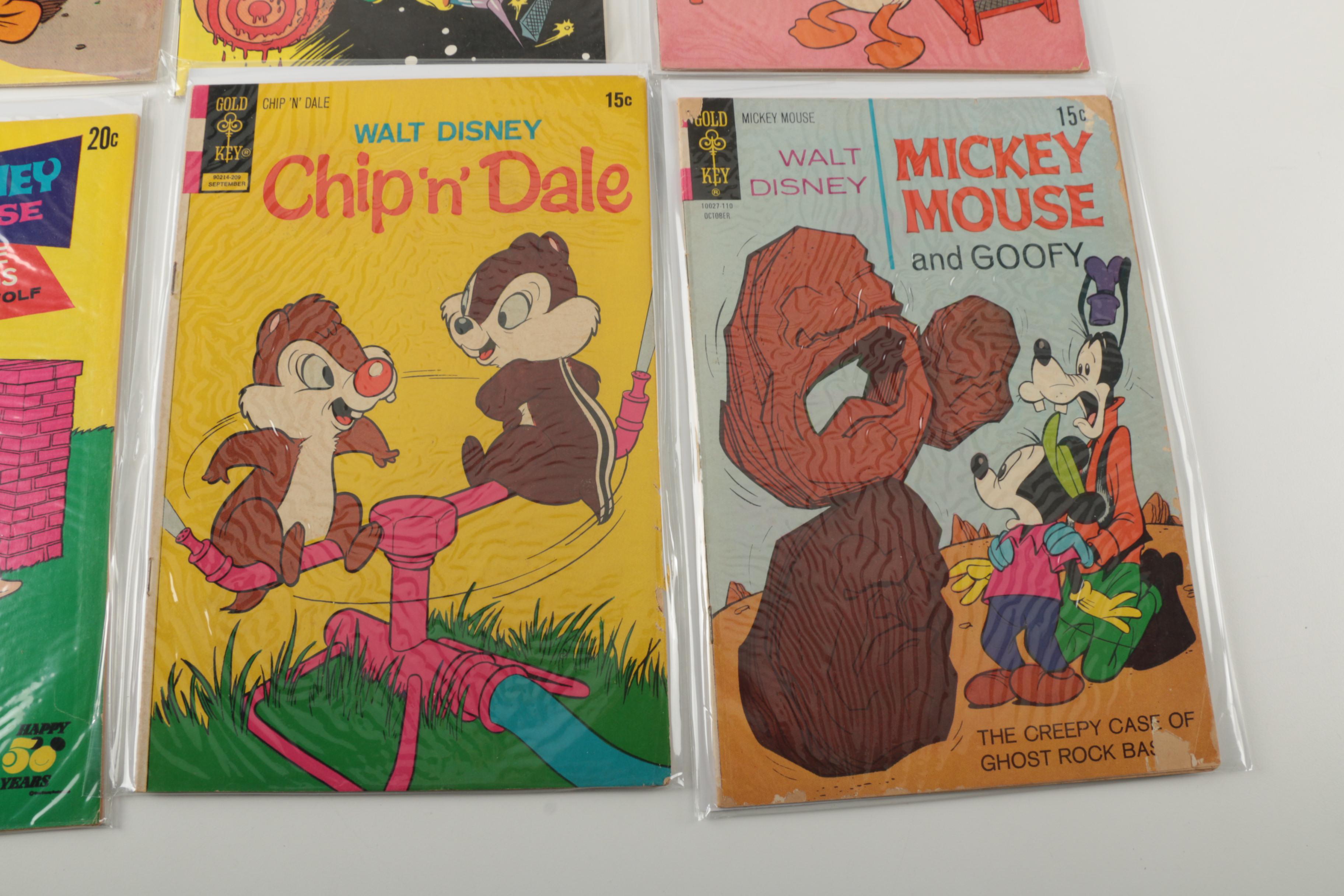 Collection of Walt Disney Comic Books