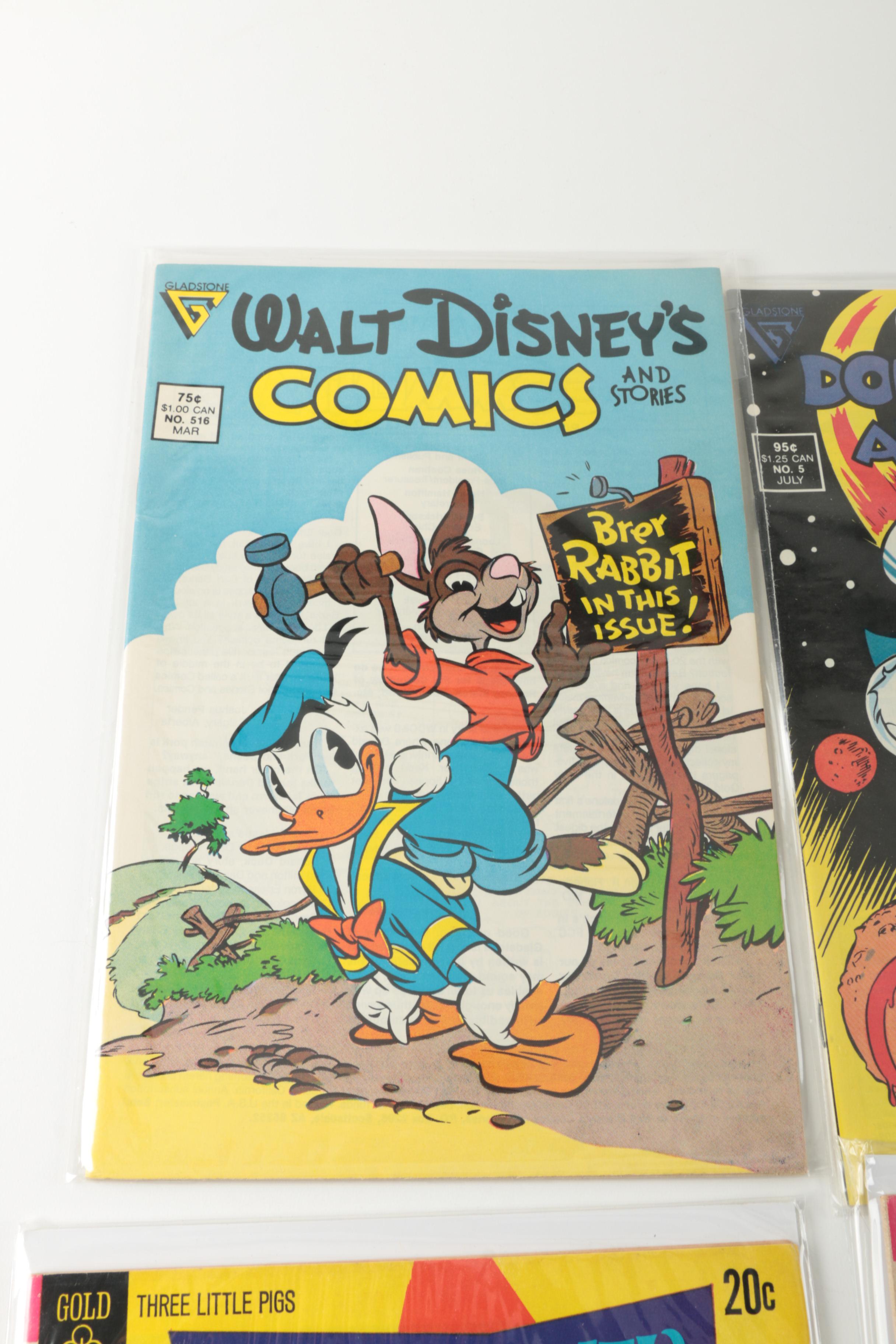 Collection of Walt Disney Comic Books
