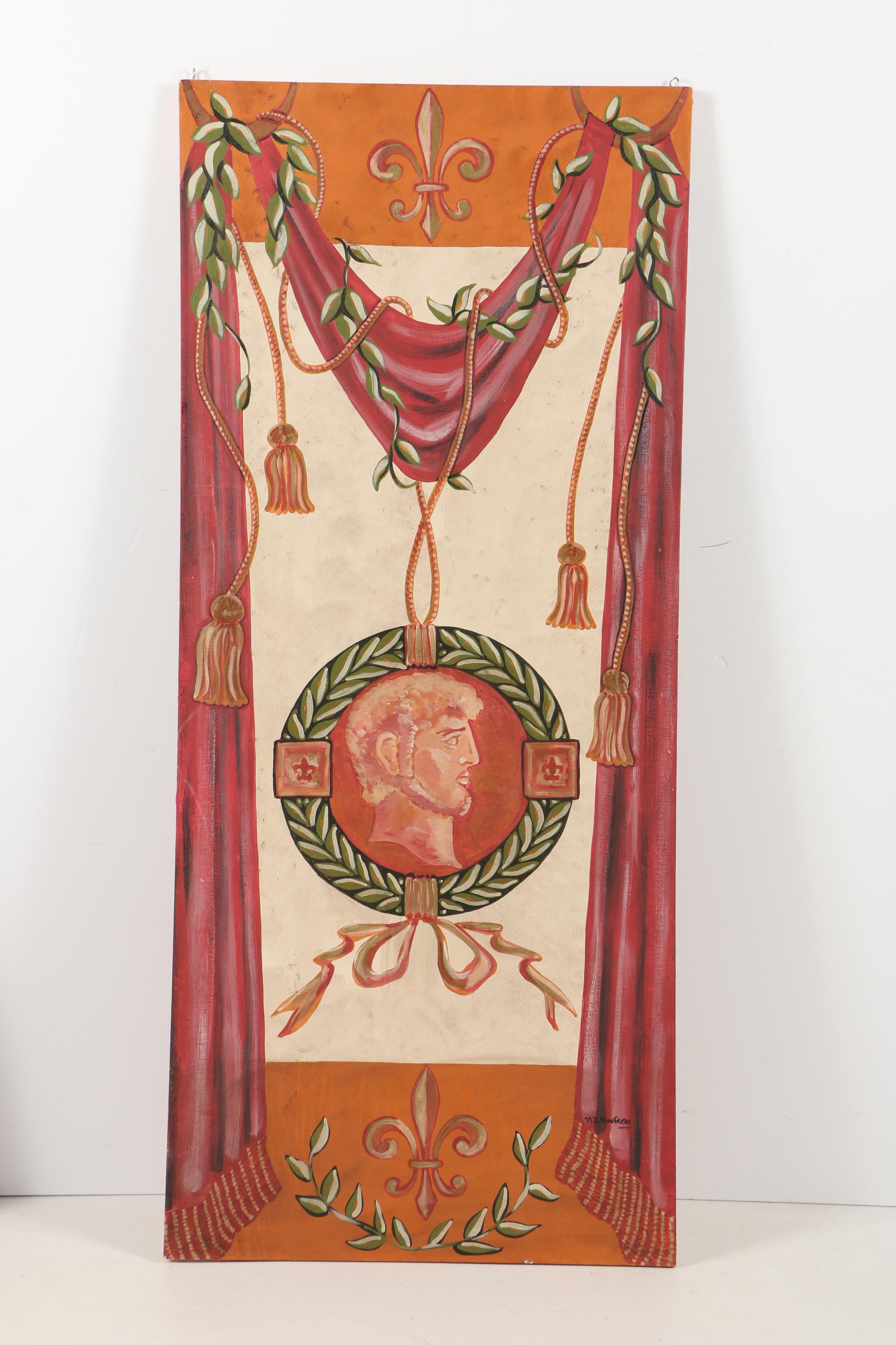 N.A. Manfredo Oil Paintings of Greco-Roman Imagery