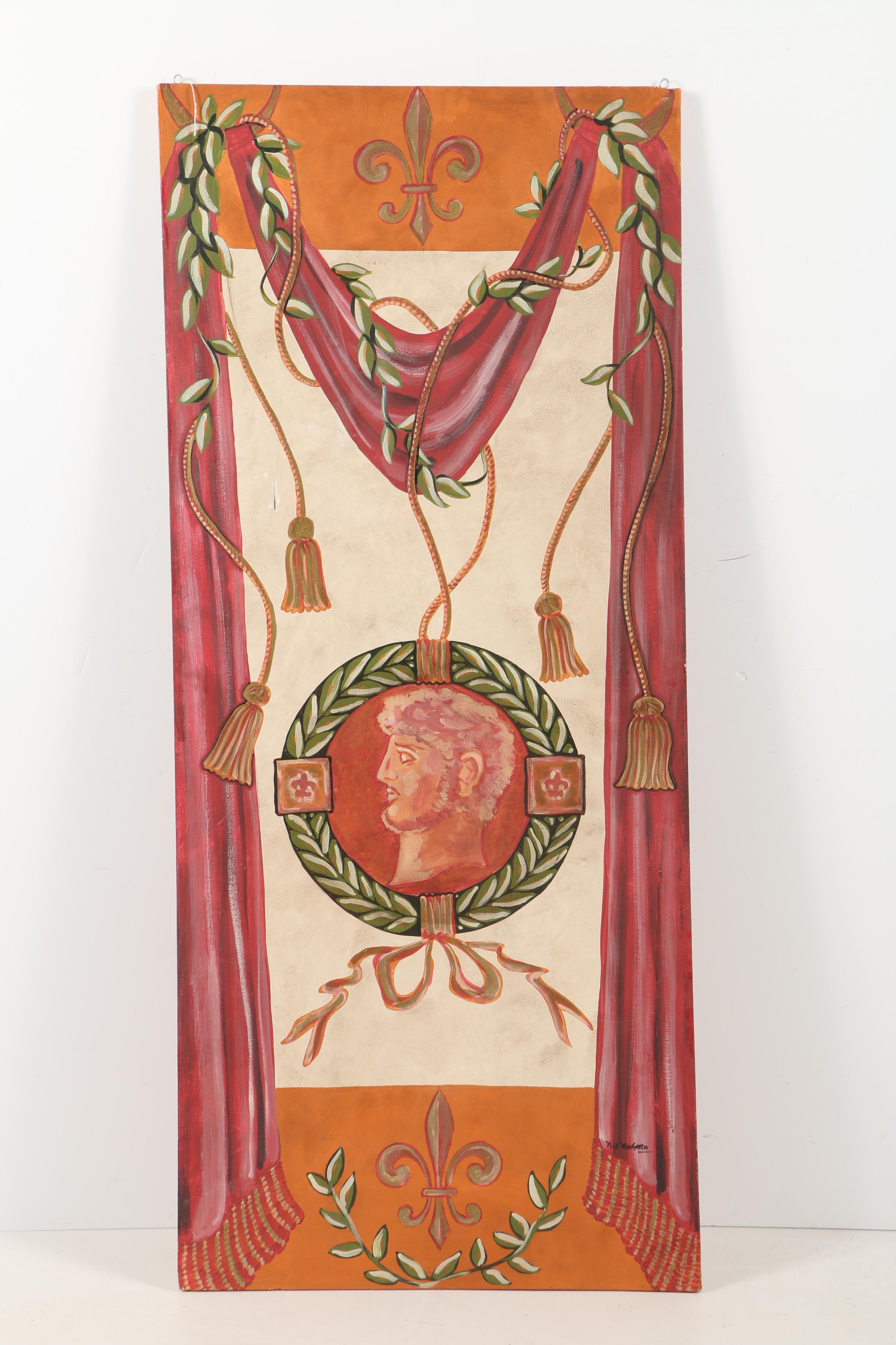 N.A. Manfredo Oil Paintings of Greco-Roman Imagery