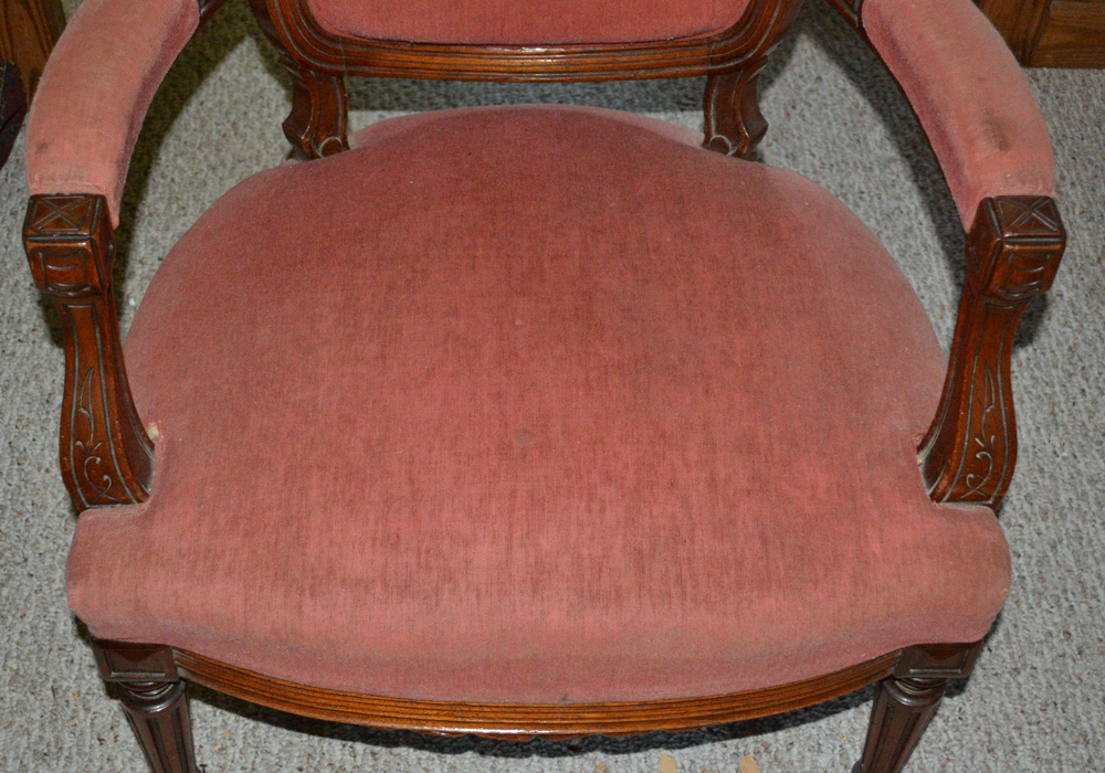 Louis XVI Style Fauteuil Chair
