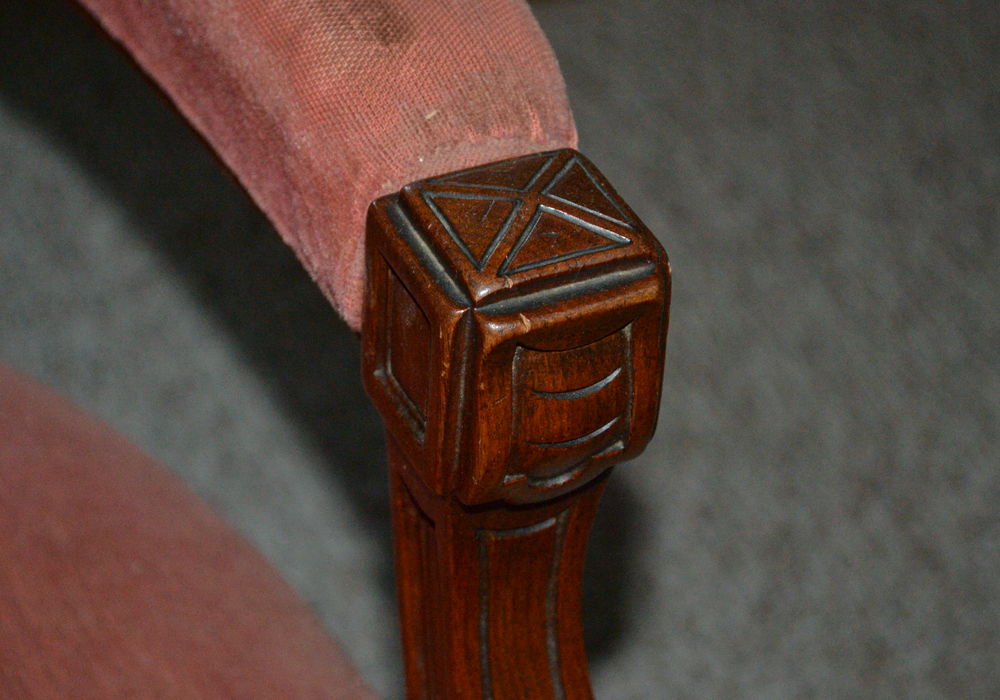 Louis XVI Style Fauteuil Chair