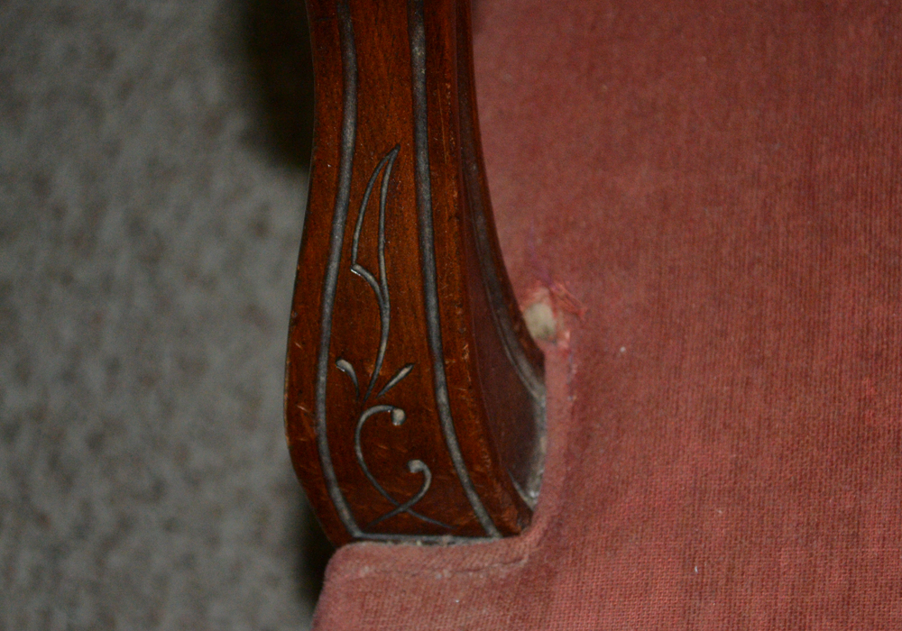 Louis XVI Style Fauteuil Chair