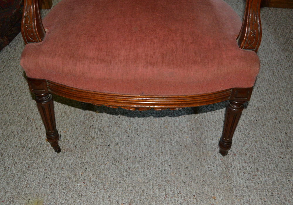 Louis XVI Style Fauteuil Chair