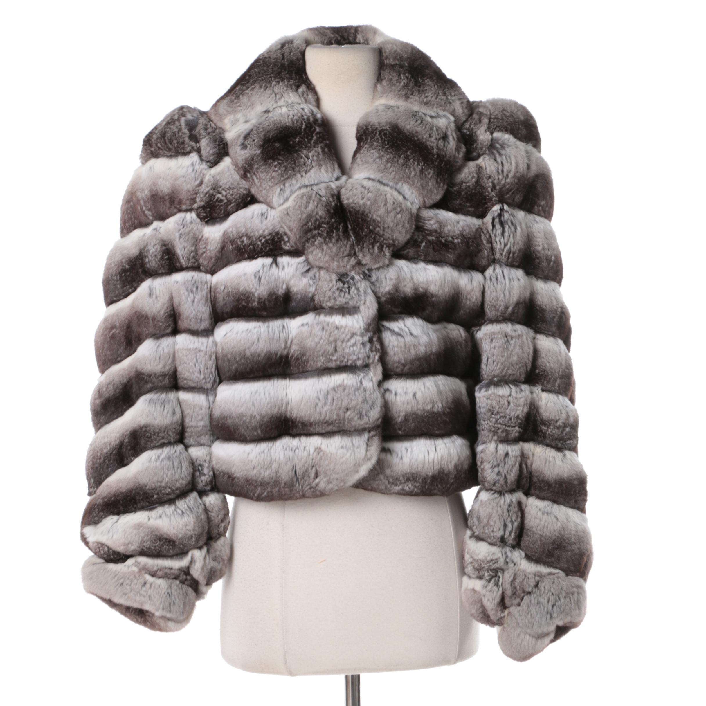 Women's Vintage Chinchilla Fur Coat