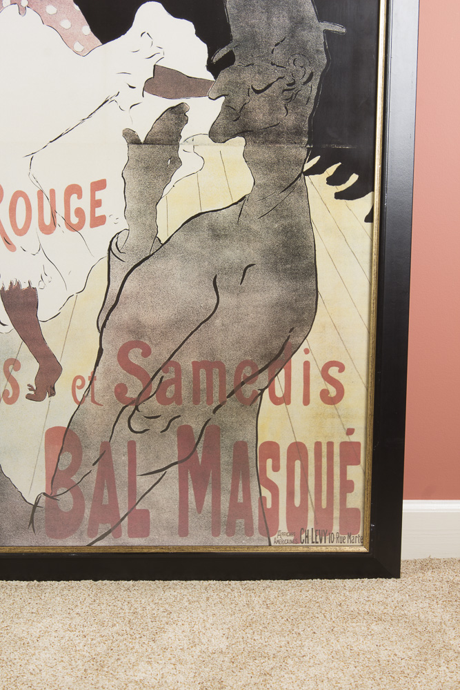 Offset Lithograph After Henri de Toulouse-Lautrec "Moulin Rouge"