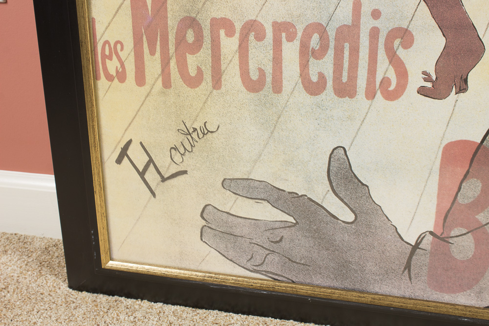 Offset Lithograph After Henri de Toulouse-Lautrec "Moulin Rouge"