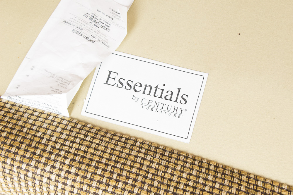 "Essentials" Upholstered Sofa by Century Furniture