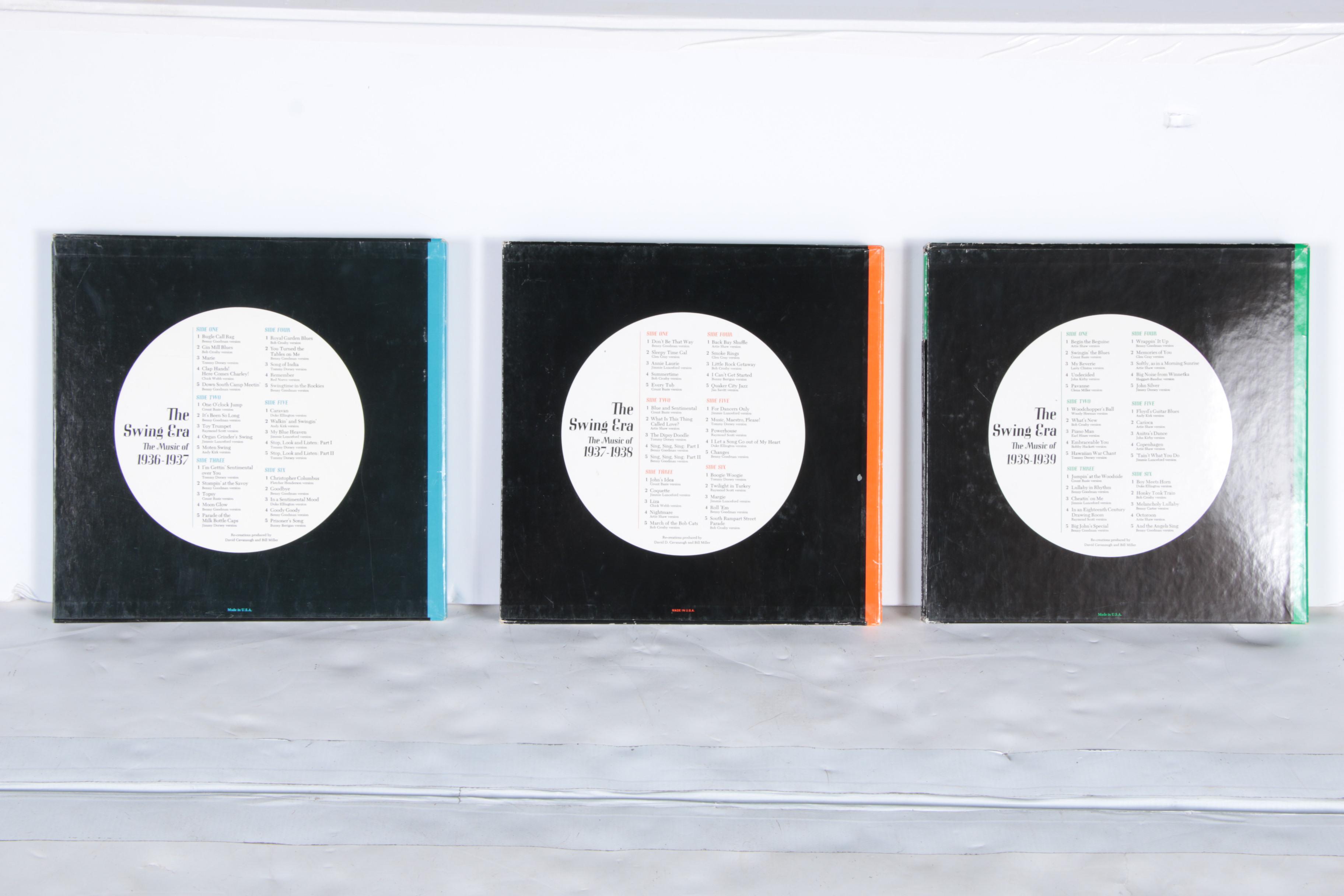 Volumes From Time-Life "Swing Era" LP Series