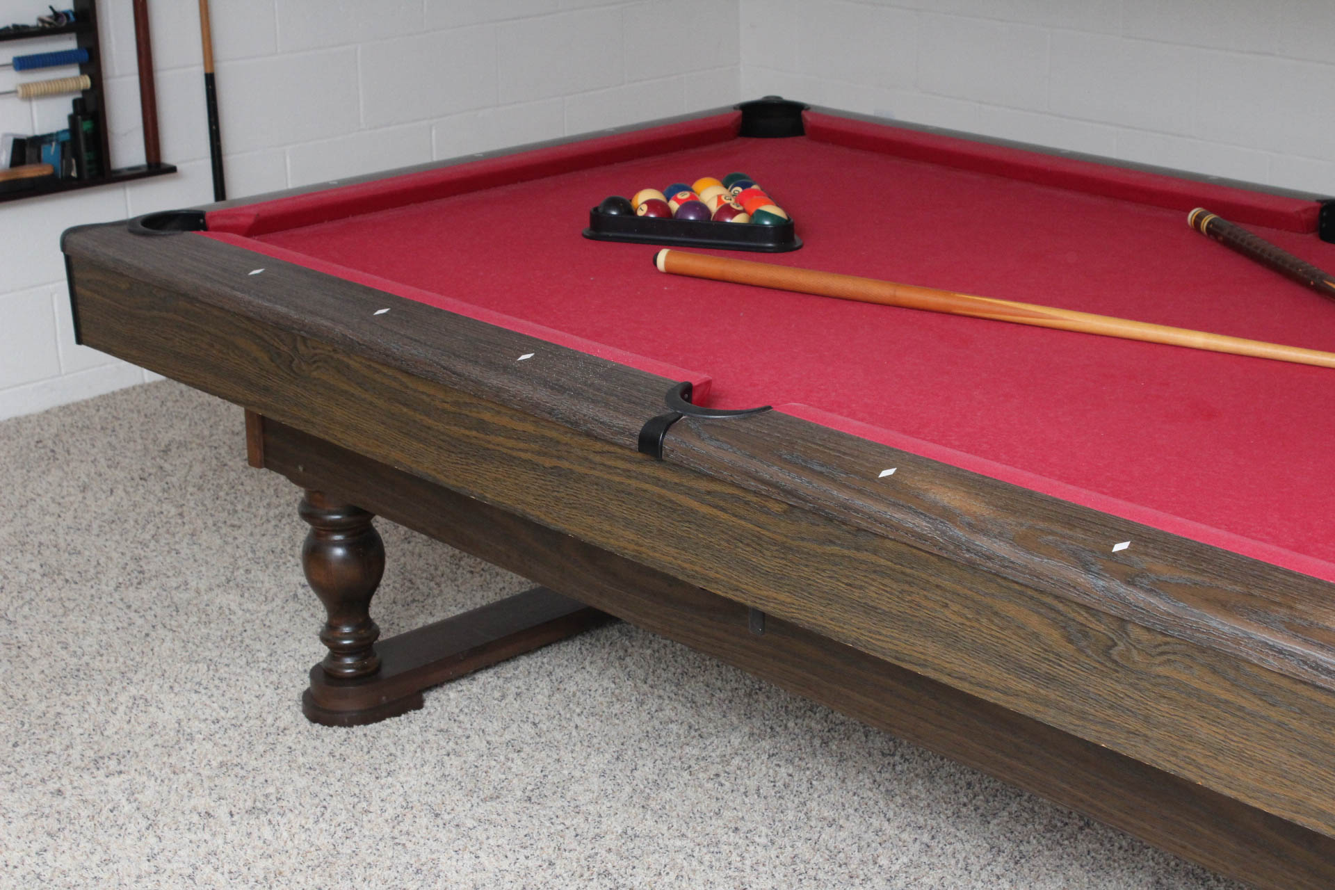 Cue Master Pool Table and Accessories