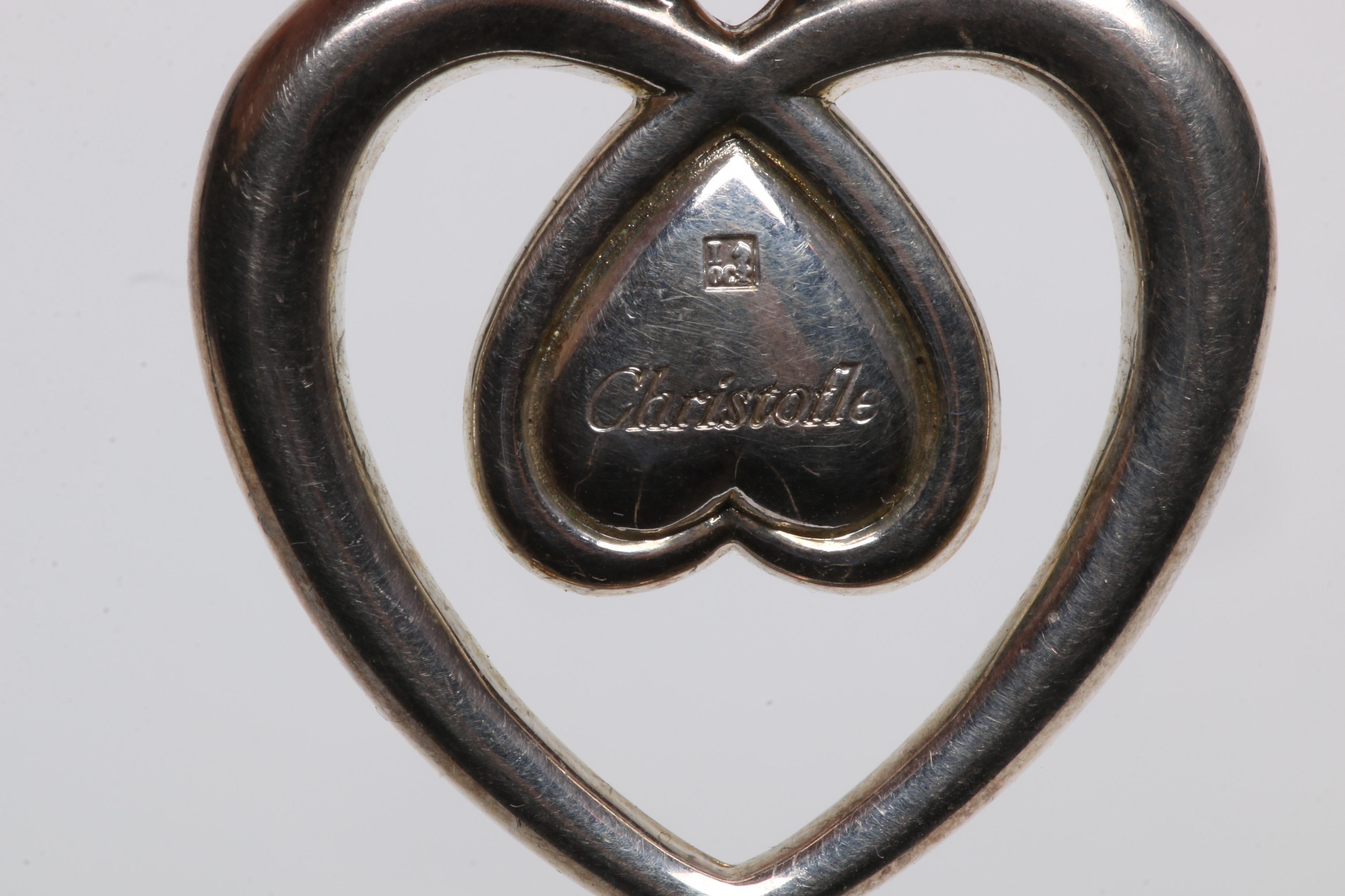 Christofle Coeur Key Holder