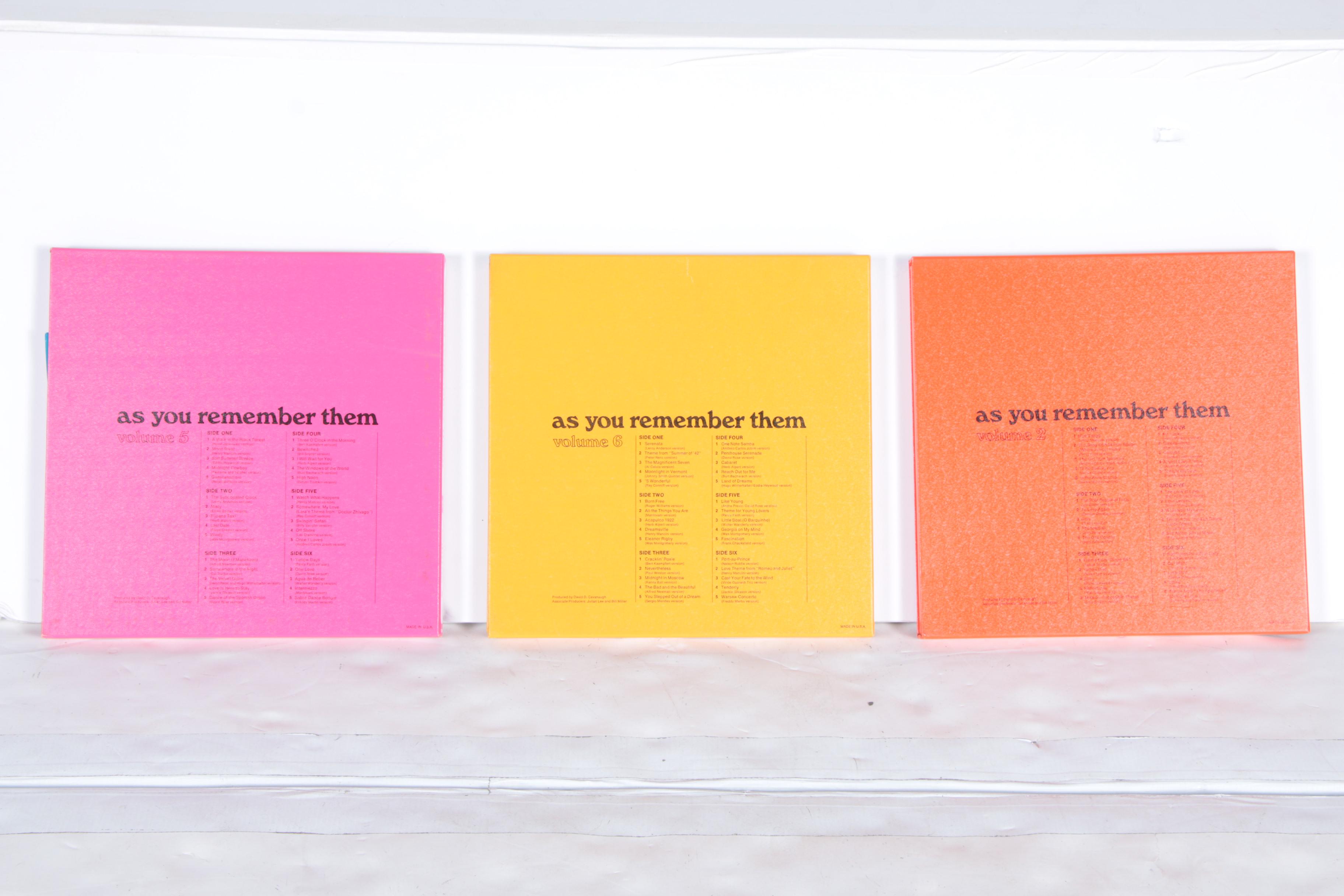 "As You Remember Them" LP Box Set